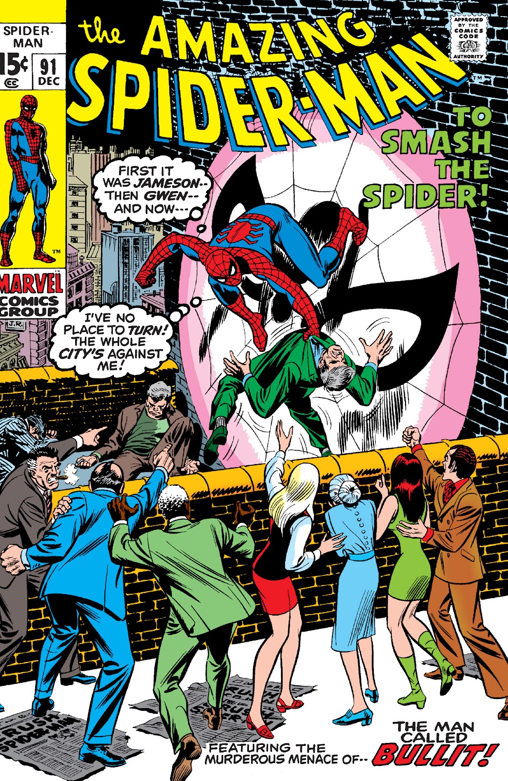 The Amazing Spider-Man (1963) issue 91 - Page 1