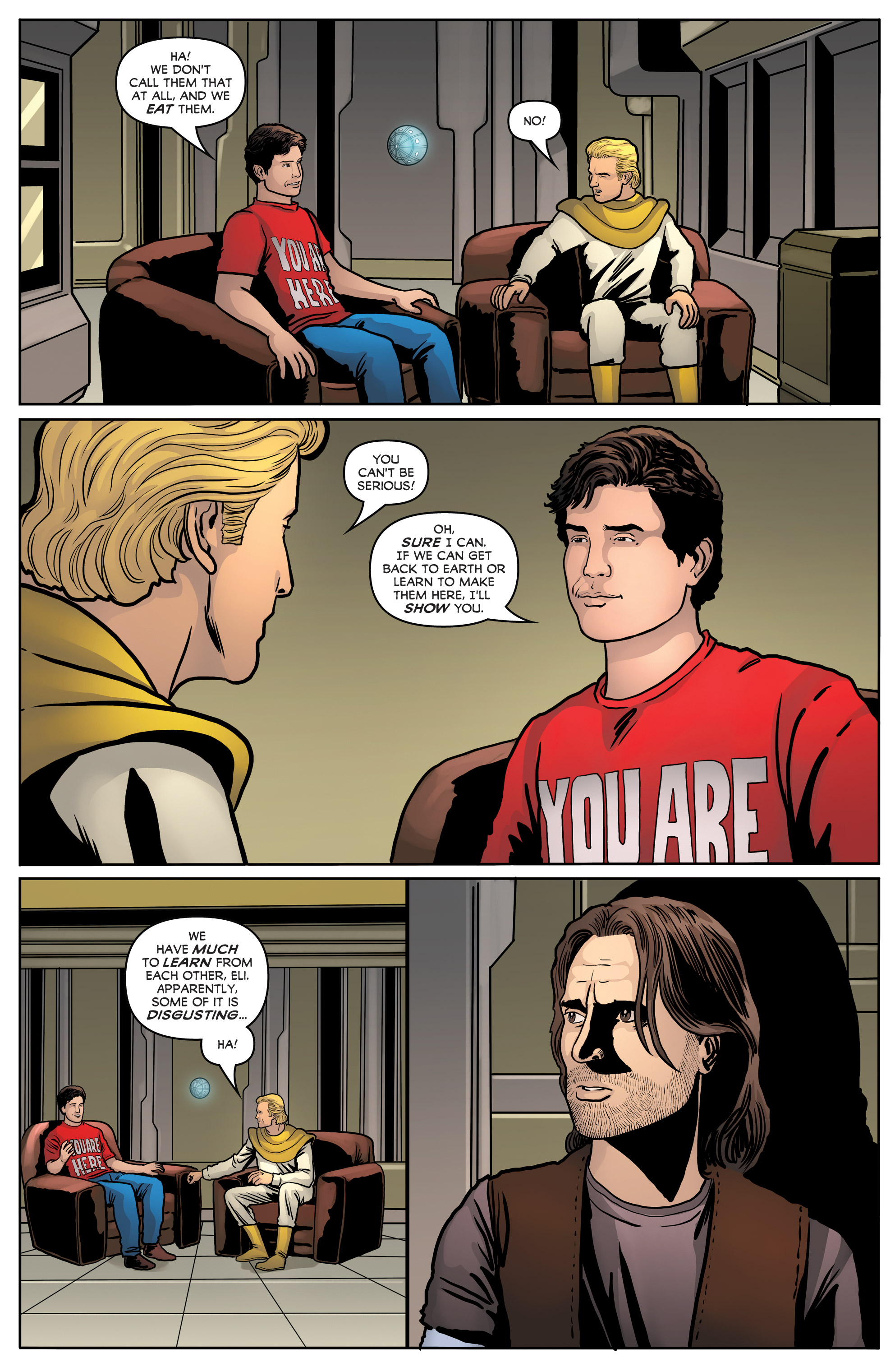 Read online Stargate Universe comic -  Issue #6 - 17