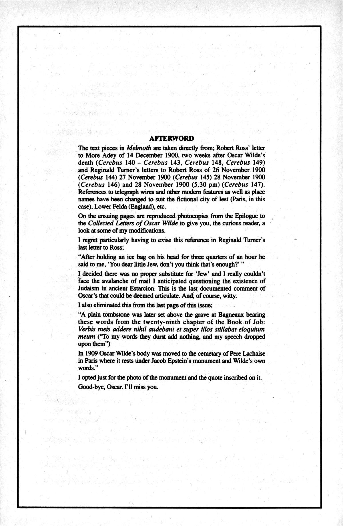 Read online Cerebus comic -  Issue #149 - 22