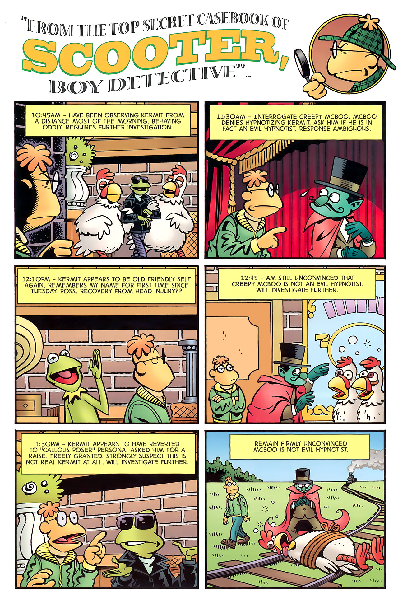 Read online The Muppet Show: The Treasure of Peg-Leg Wilson comic -  Issue #2 - 13