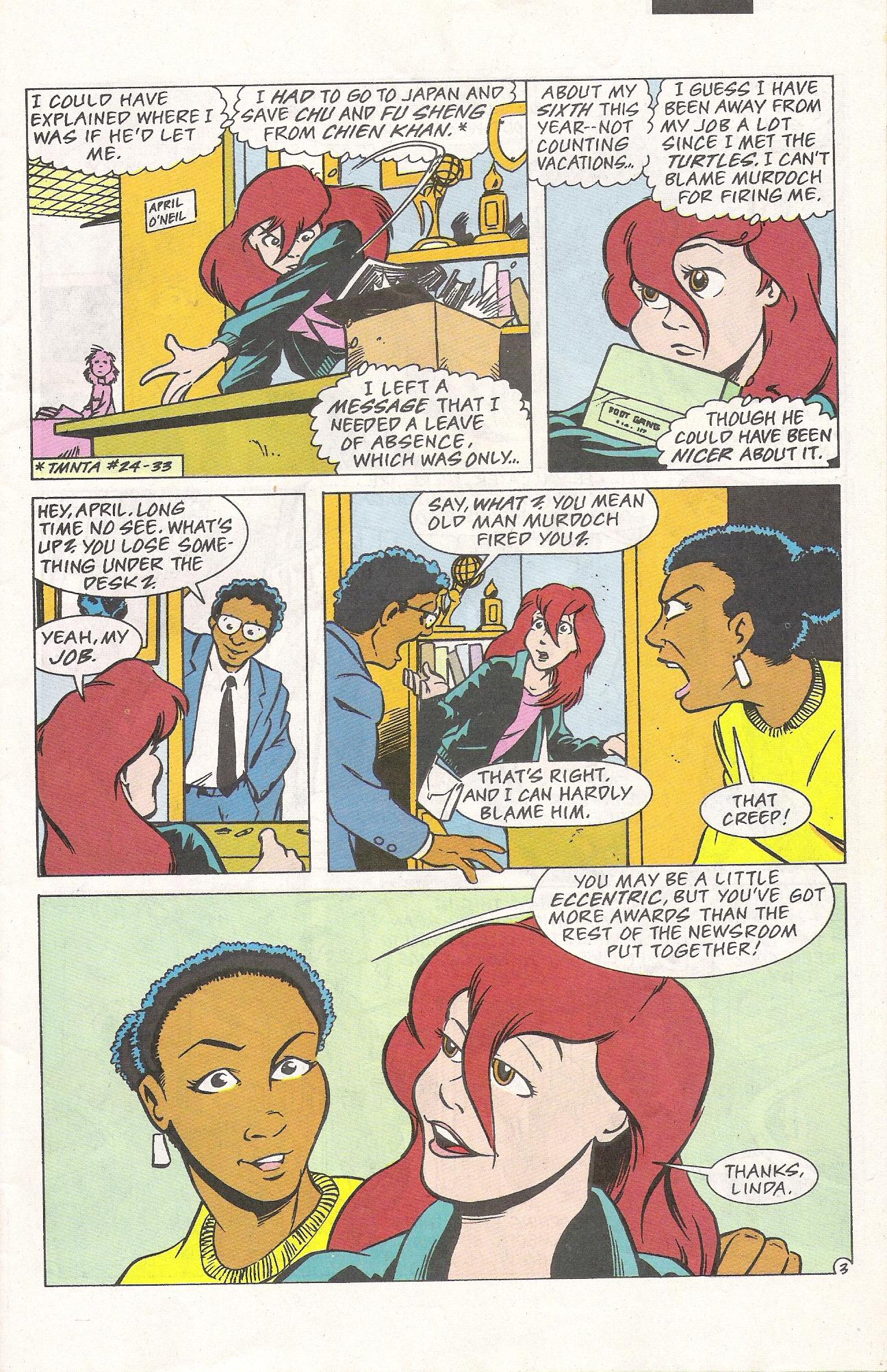 Read online Teenage Mutant Ninja Turtles Presents: April O'Neil comic -  Issue #1 - 5