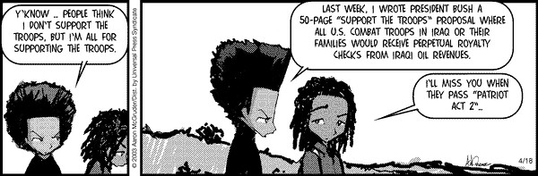 Read online The Boondocks Collection comic -  Issue # Year 2003 - 108