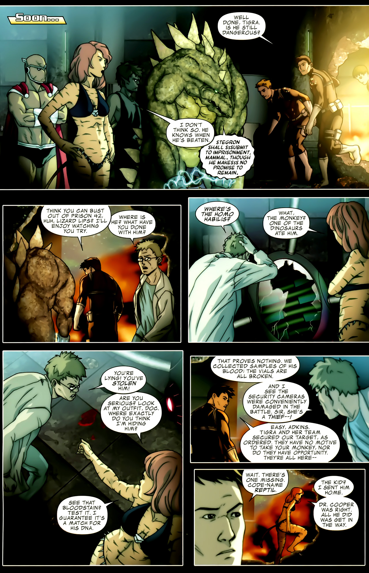 Read online Avengers: The Initiative Featuring Reptil comic -  Issue # Full - 34