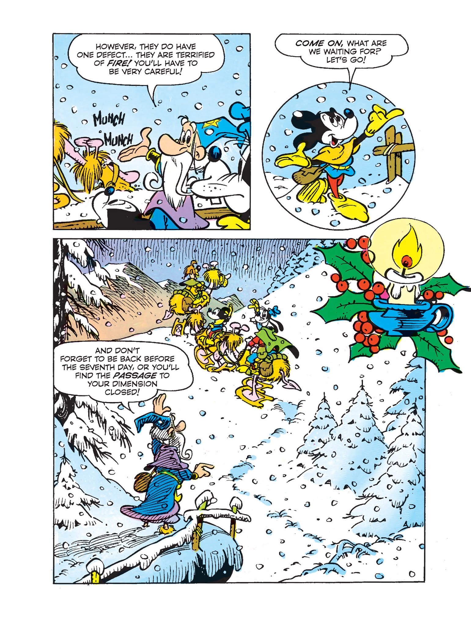 Read online Mickey Mouse in the Sword of Ice comic -  Issue #4 - 26