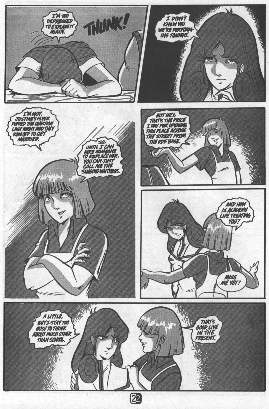 Read online Robotech Academy Blues comic -  Issue #0 - 23