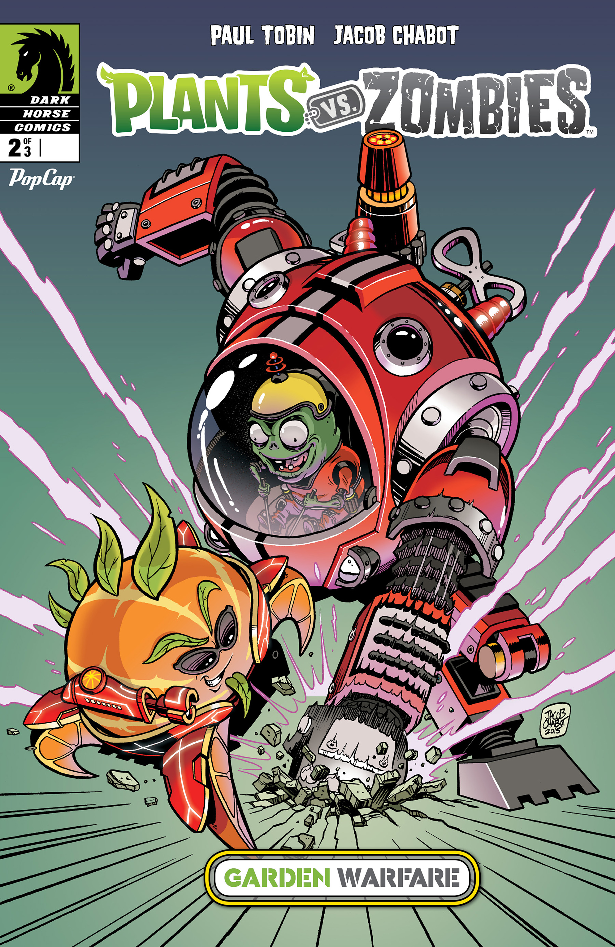 Read online Plants vs. Zombies: Garden Warfare comic -  Issue #2 - 1