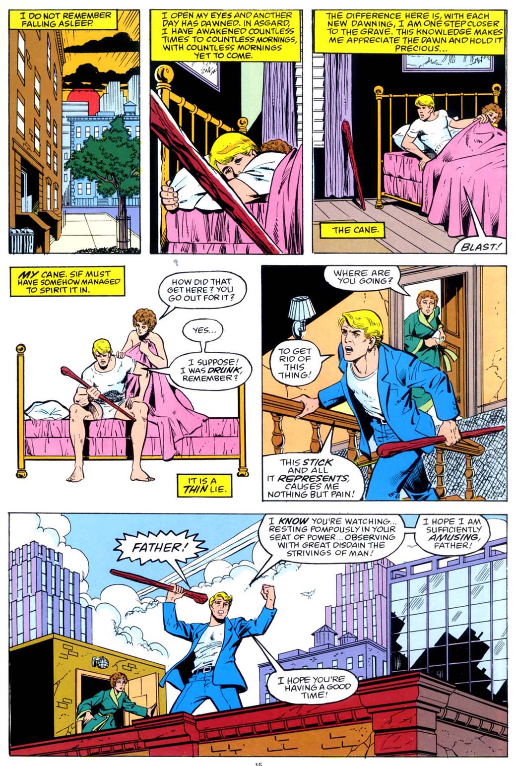 Read online Marvel Graphic Novel comic -  Issue #32 - Thor - Whom the Gods Would Destroy - 15