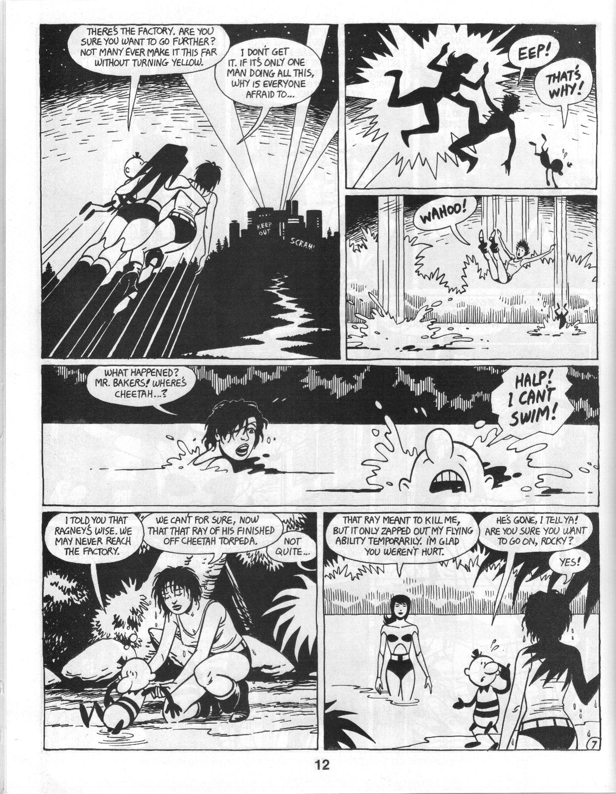 Read online Love and Rockets (1982) comic -  Issue #12 - 14