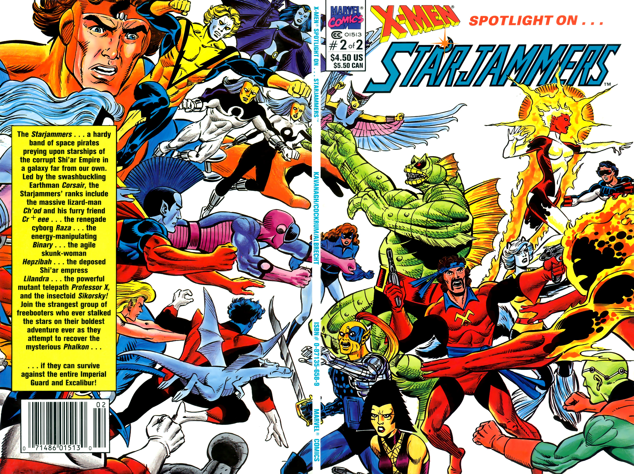 Read online X-Men Spotlight On...Starjammers comic -  Issue #2 - 1
