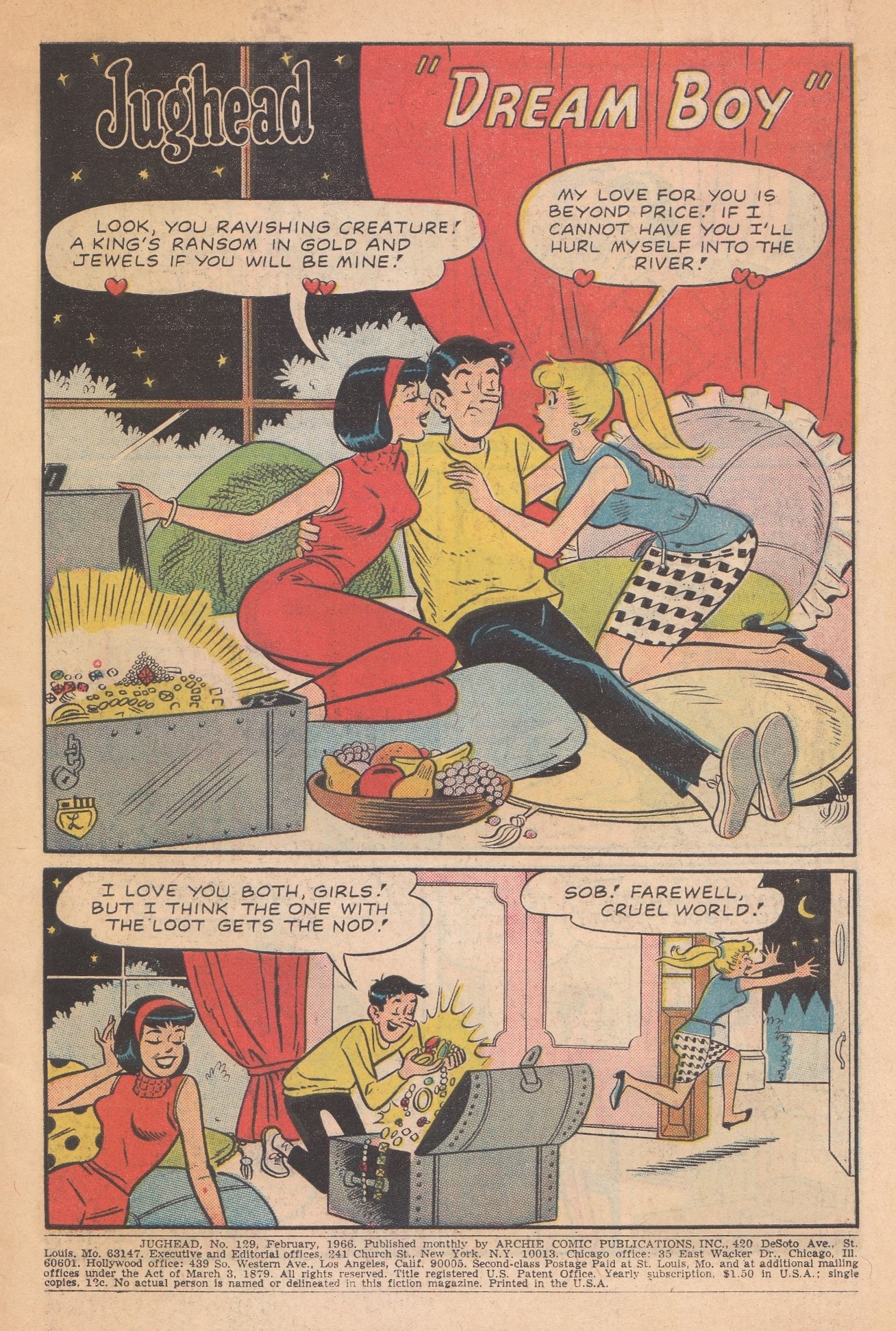 Read online Jughead (1965) comic -  Issue #129 - 3