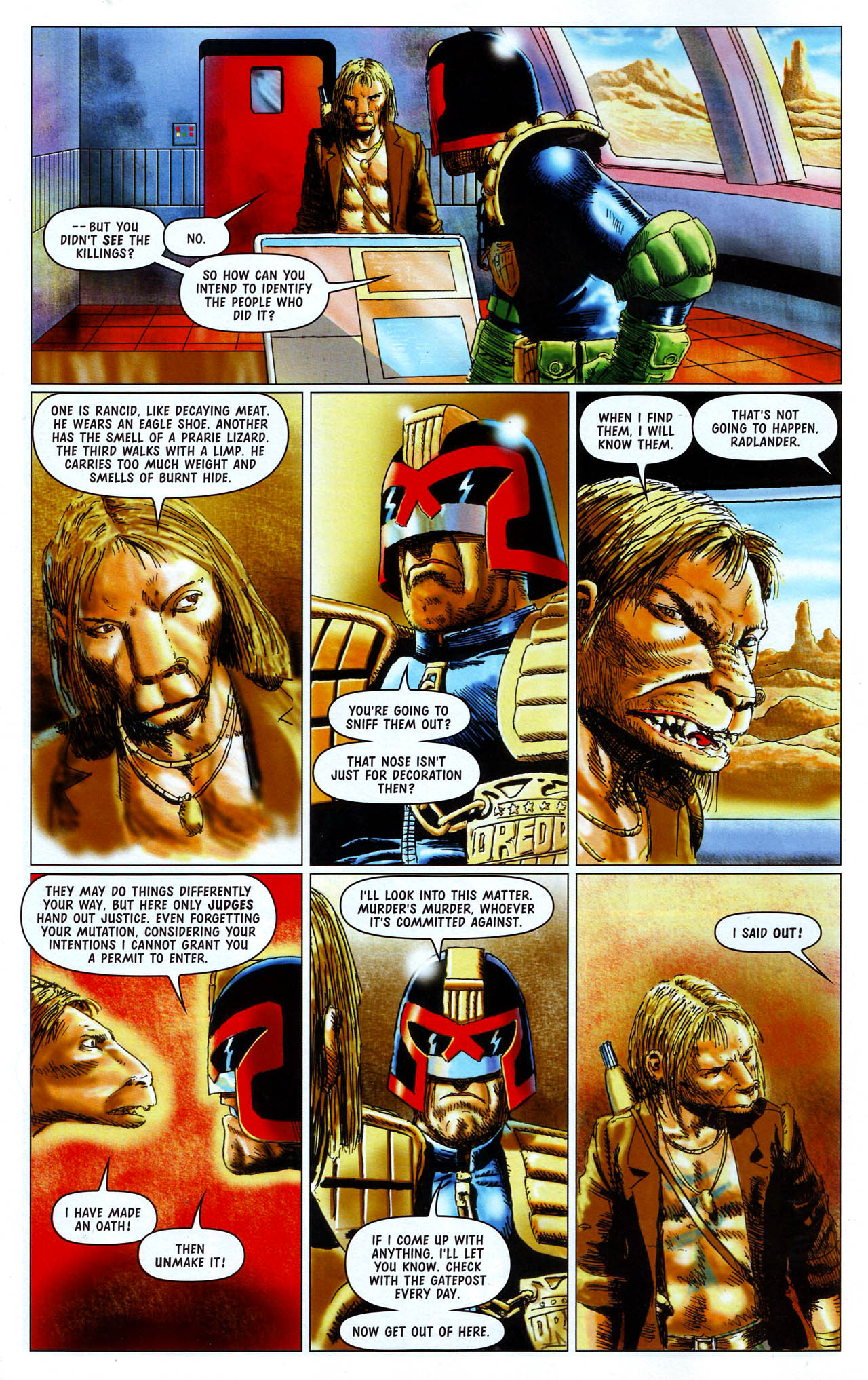 Read online Judge Dredd Megazine (vol. 4) comic -  Issue #16 - 16