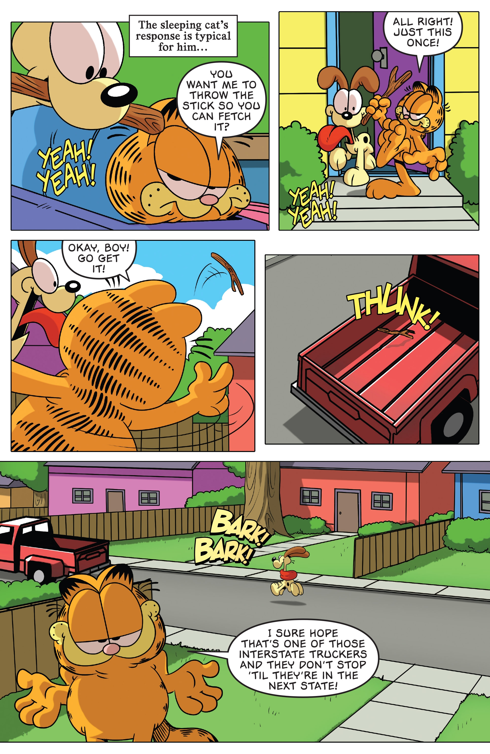 Read online Grumpy Cat/Garfield comic -  Issue #1 - 4