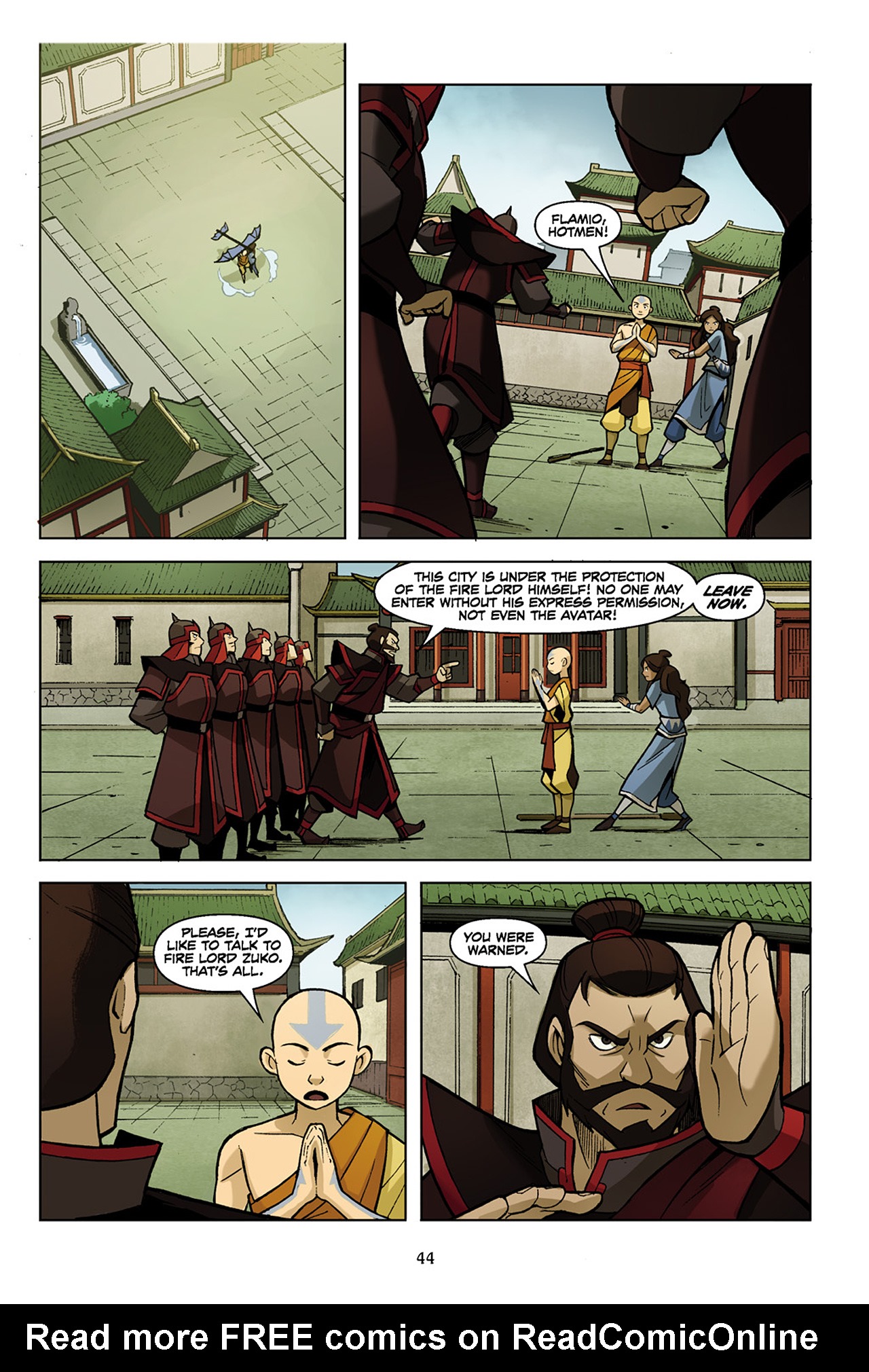 Read online Nickelodeon Avatar: The Last Airbender - The Promise comic -  Issue # Part 1 - 45