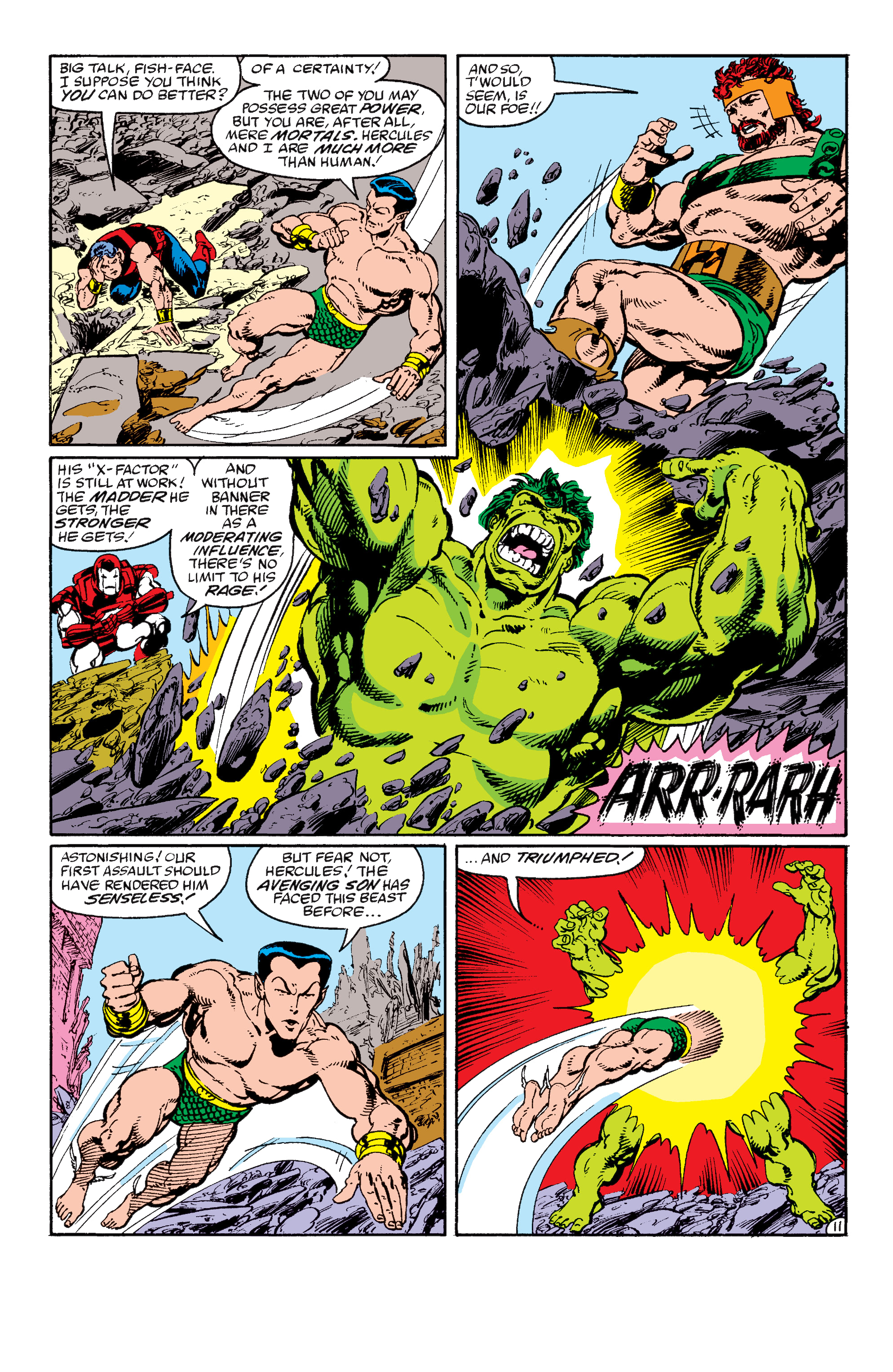 Read online Hulk vs. The Avengers comic -  Issue # TPB - 40