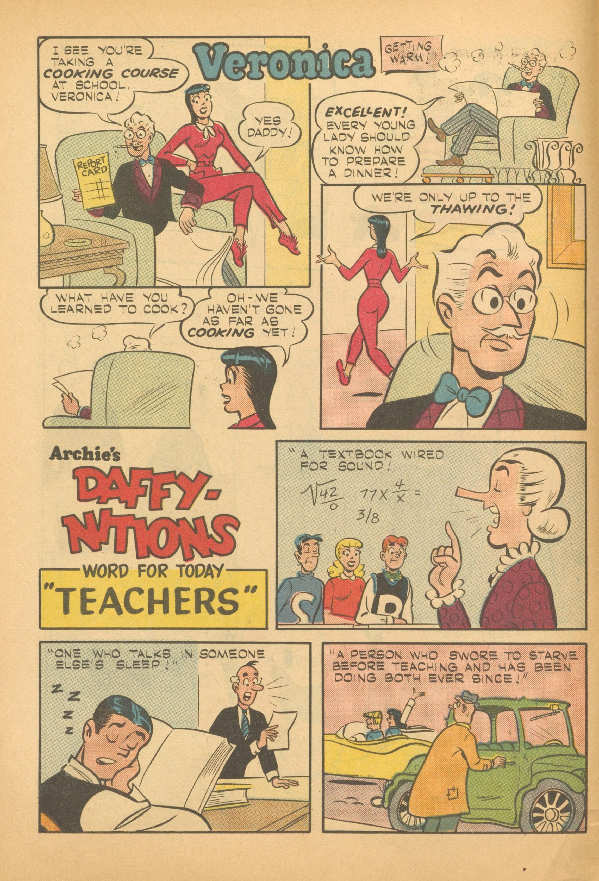 Read online Archie's Joke Book Magazine comic -  Issue #55 - 6