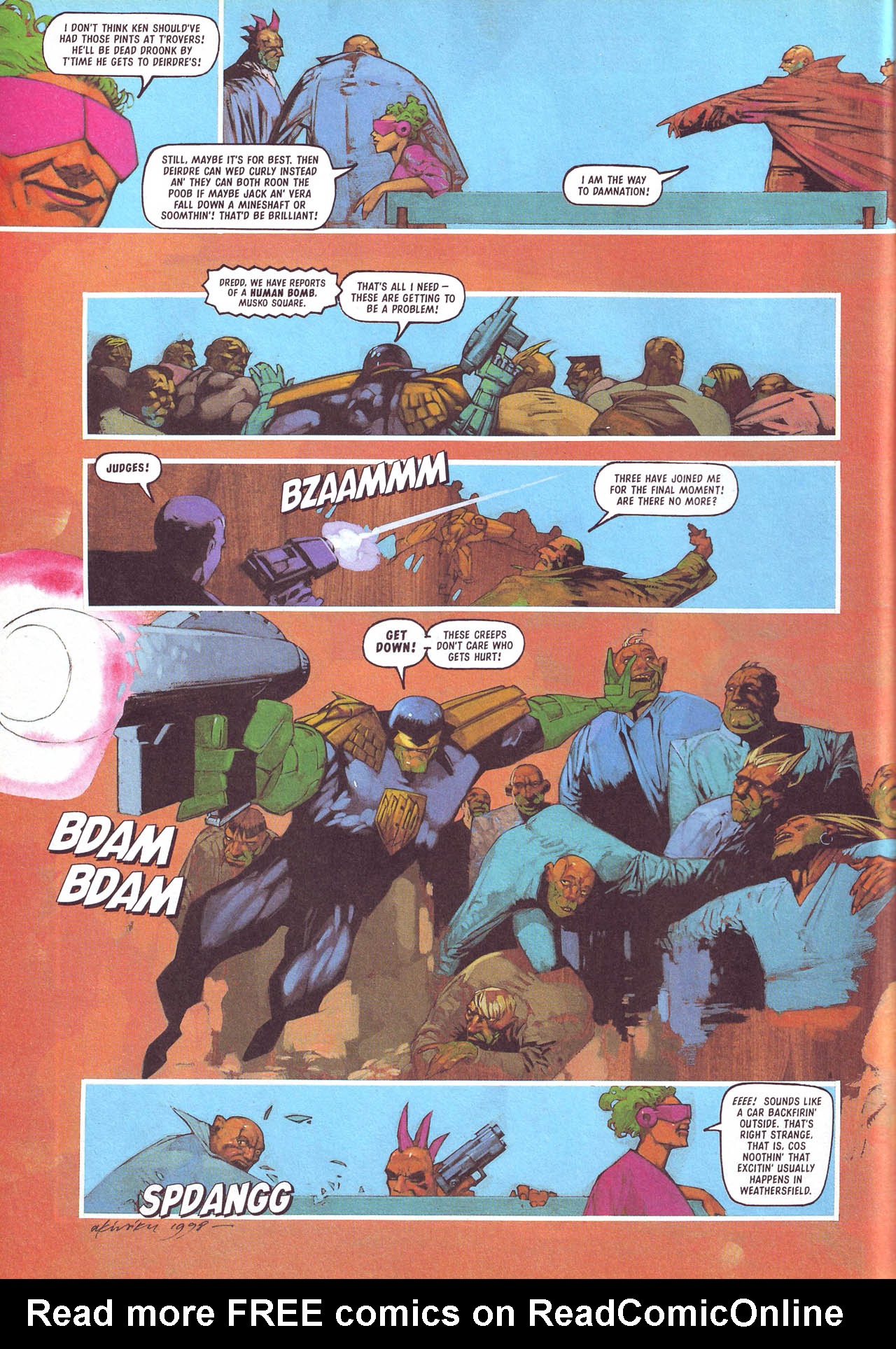 Read online Judge Dredd Megazine (vol. 3) comic -  Issue #44 - 9