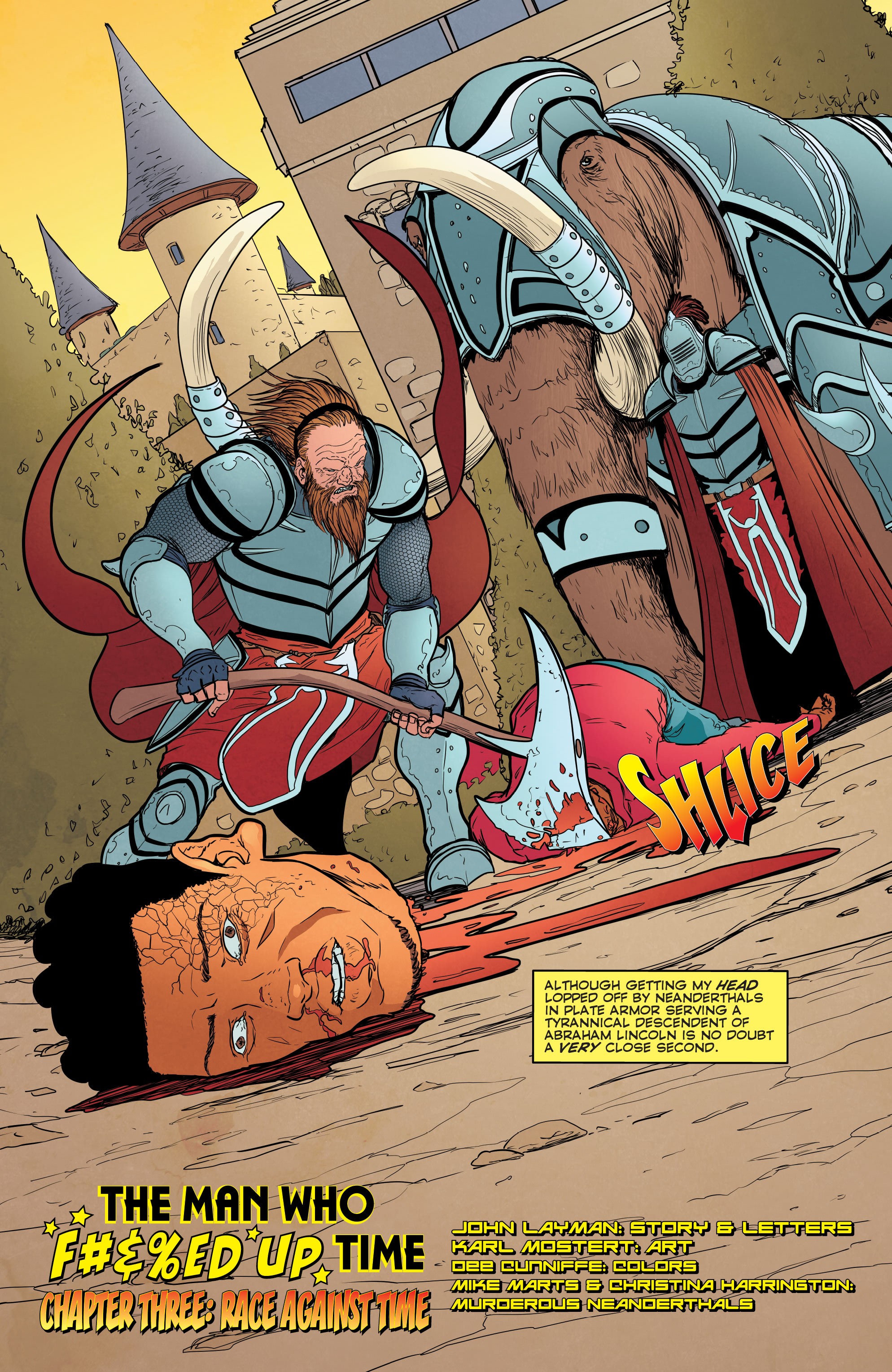 Read online The Man Who Effed Up Time comic -  Issue #3 - 4