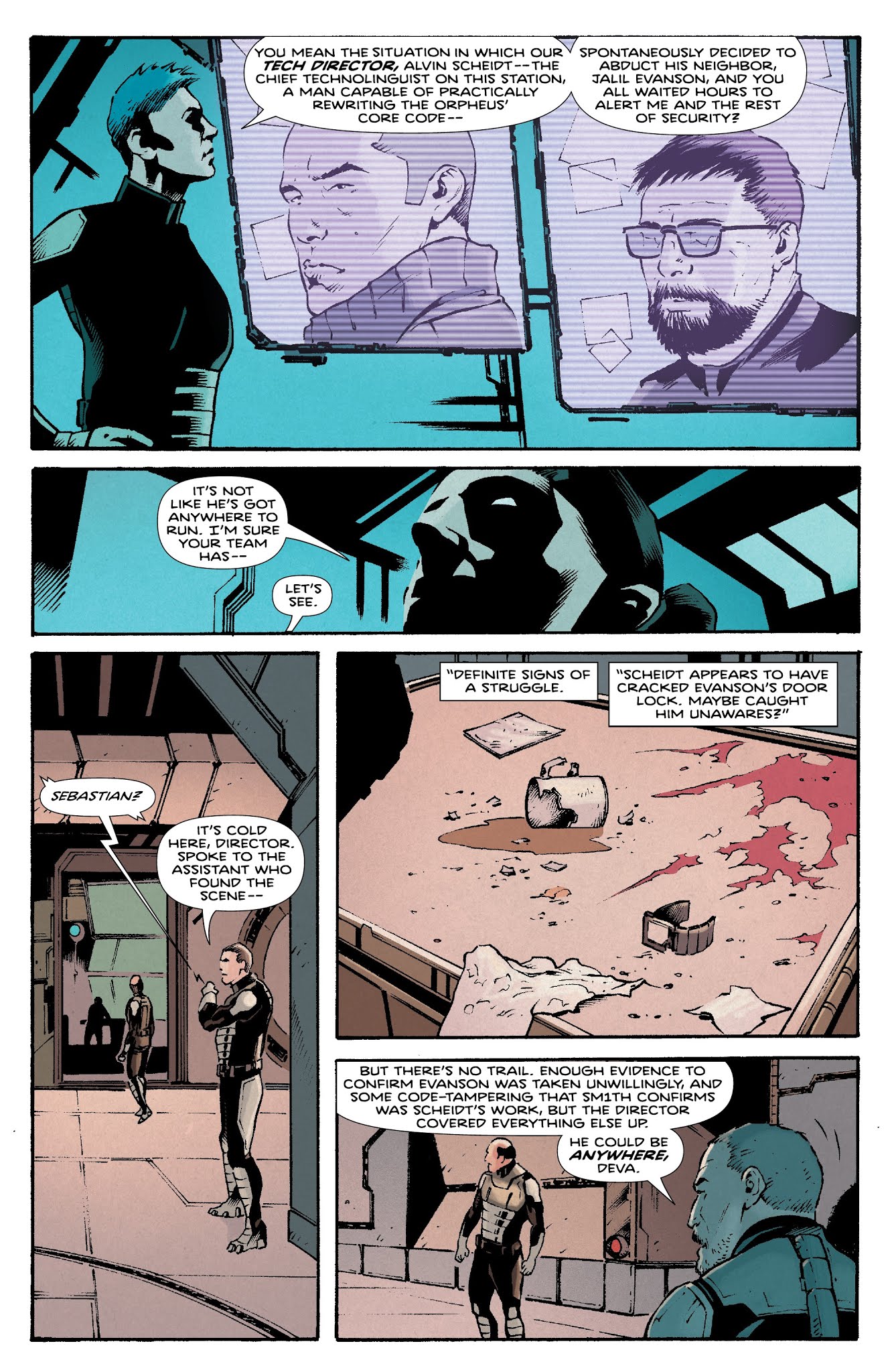 Read online Infinite Dark comic -  Issue #1 - 12
