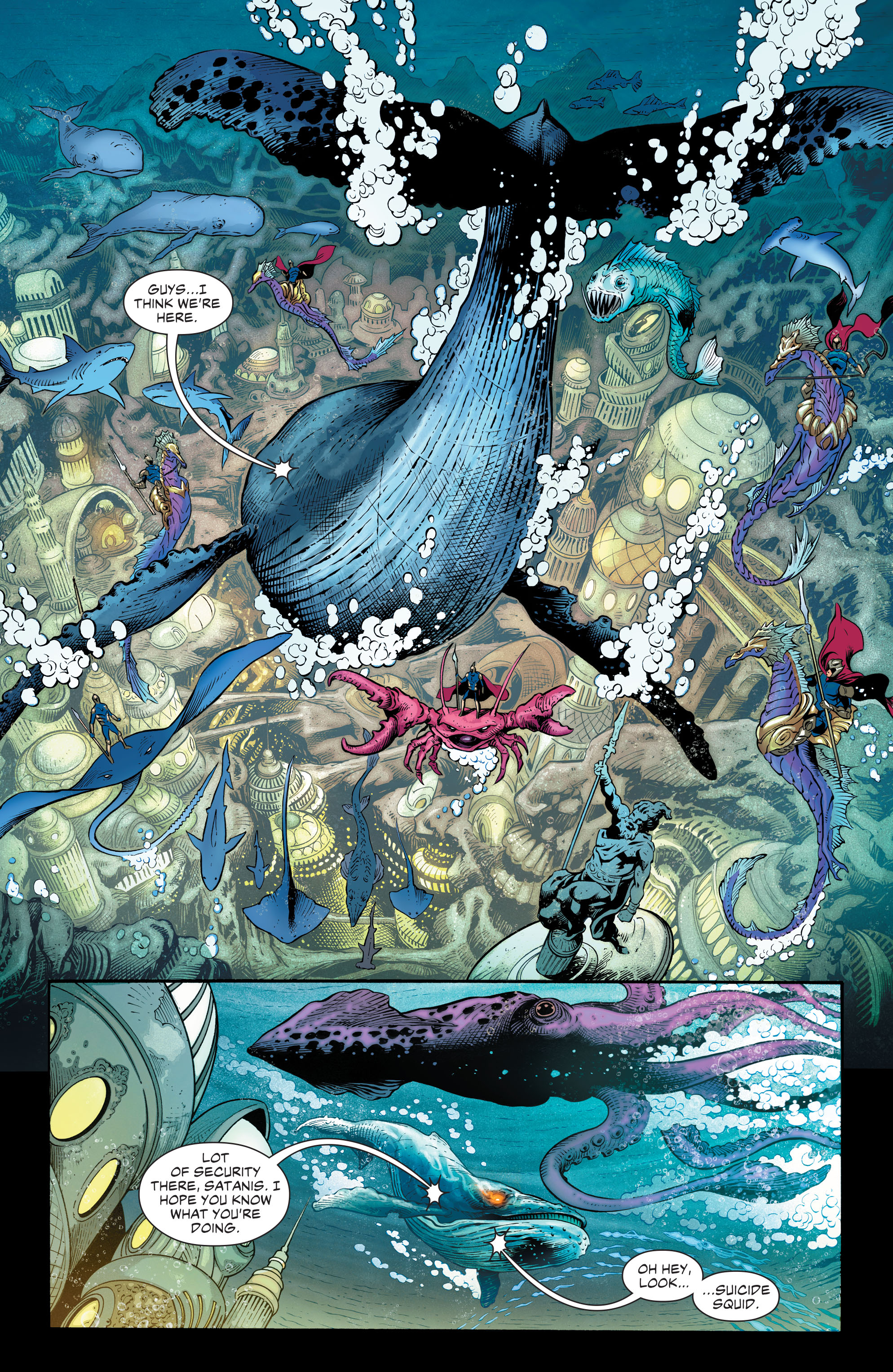 Read online Aquaman/Suicide Squad: Sink Atlantis! comic -  Issue # TPB - 20