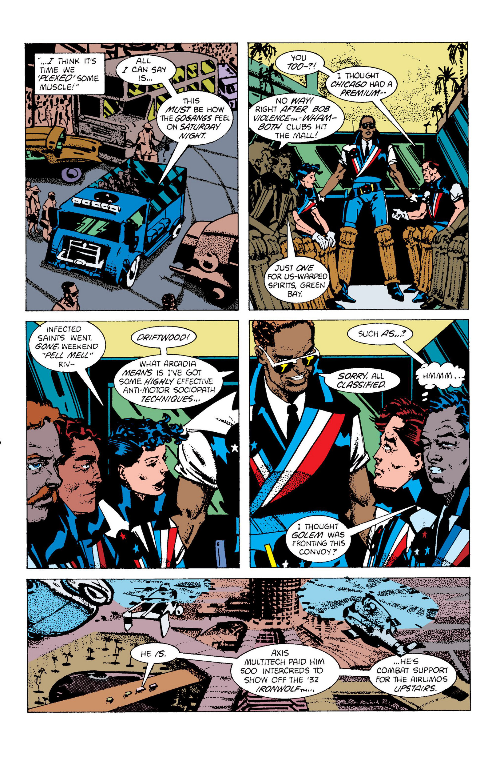 Read online American Flagg! comic -  Issue # _Definitive Collection (Part 2) - 64