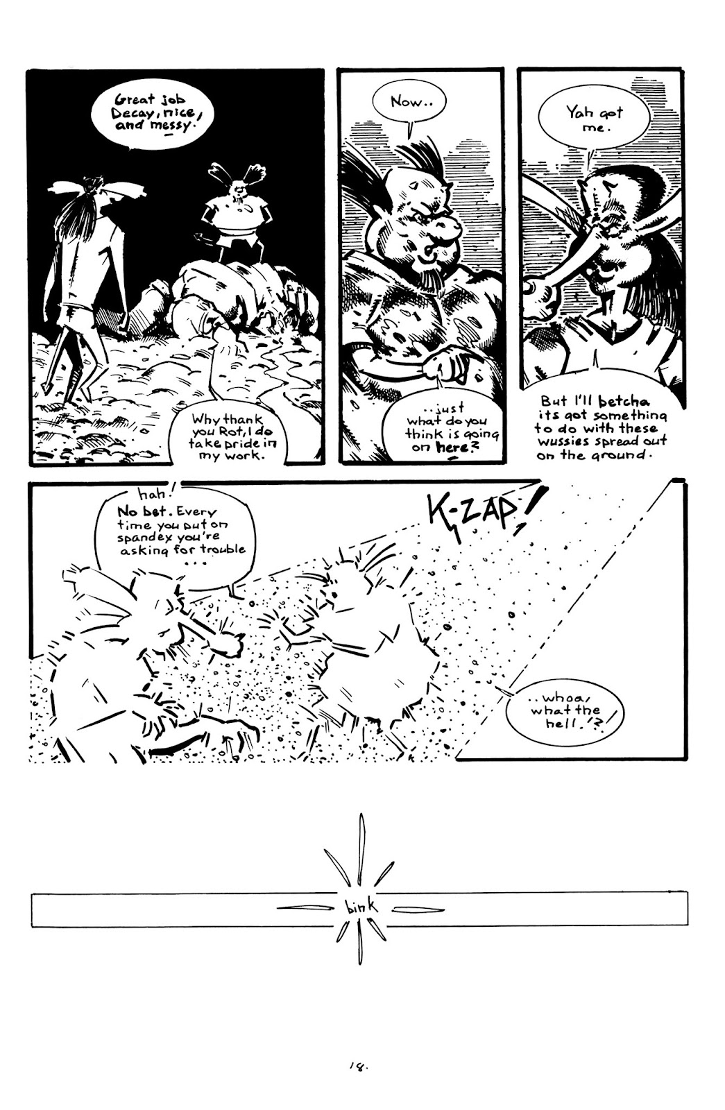 Mighty Morphing Rump Rangers issue Full - Page 20