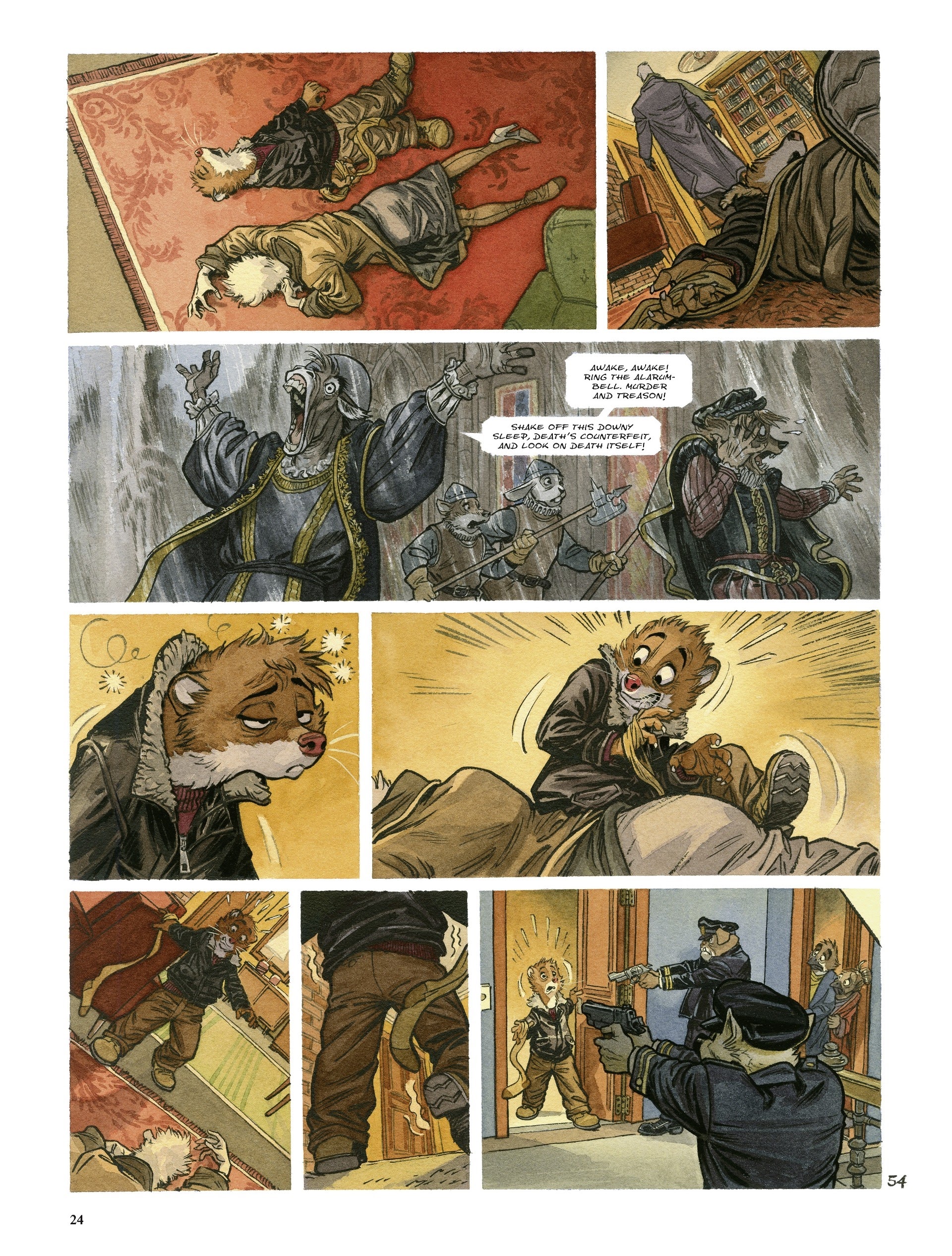 Read online Blacksad: They All Fall Down comic -  Issue #2 - 24