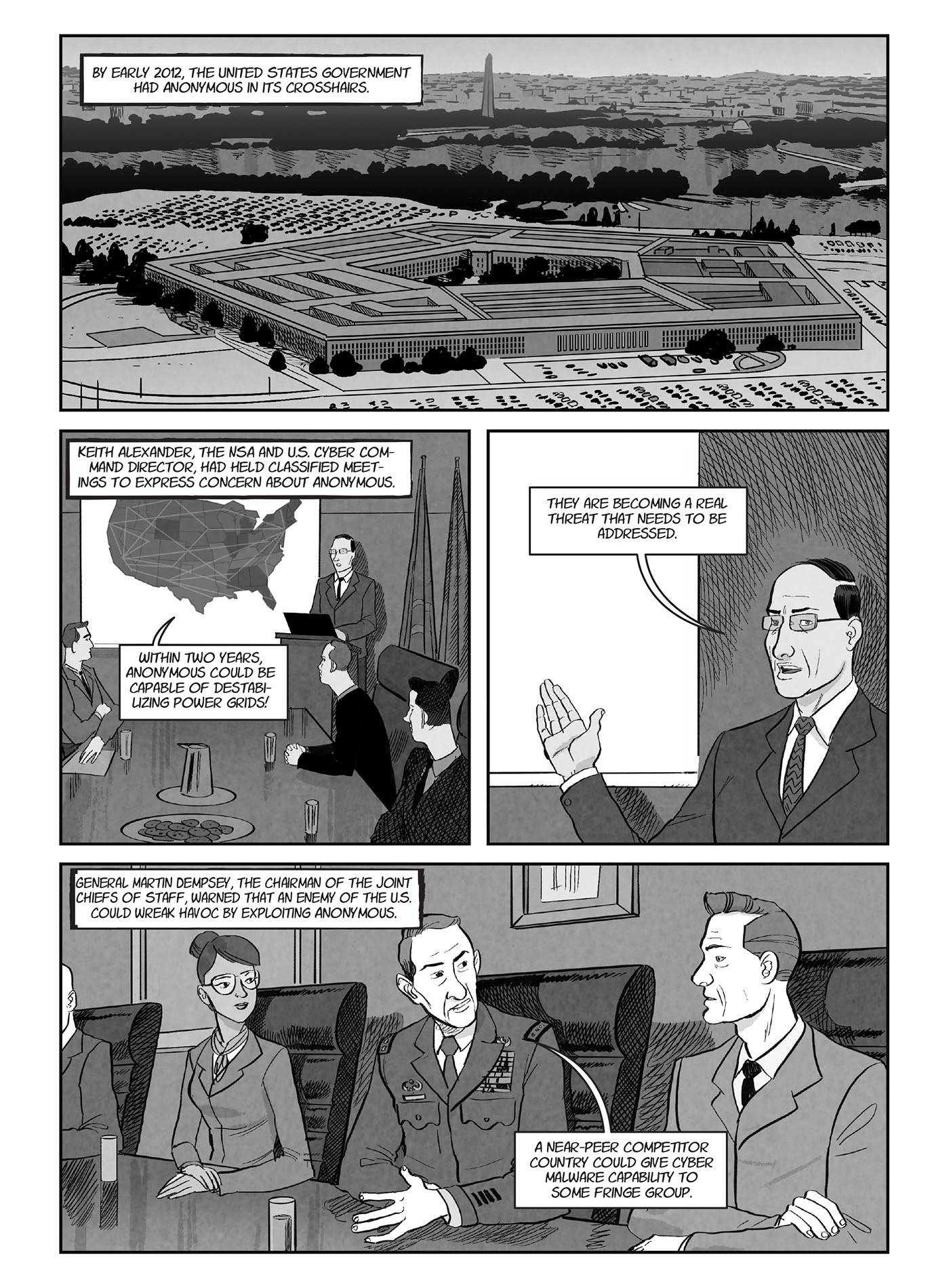 Read online A for Anonymous: How a Mysterious Hacker Collective Transformed the World comic -  Issue # TPB - 78