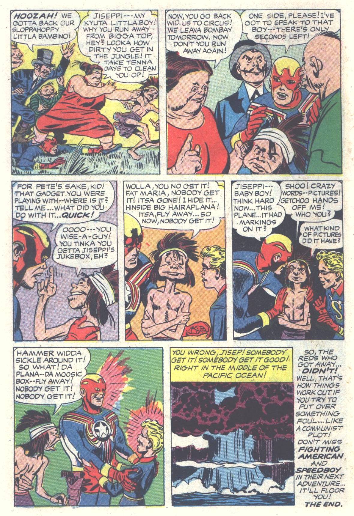 Read online Fighting American (1954) comic -  Issue #5 - 10