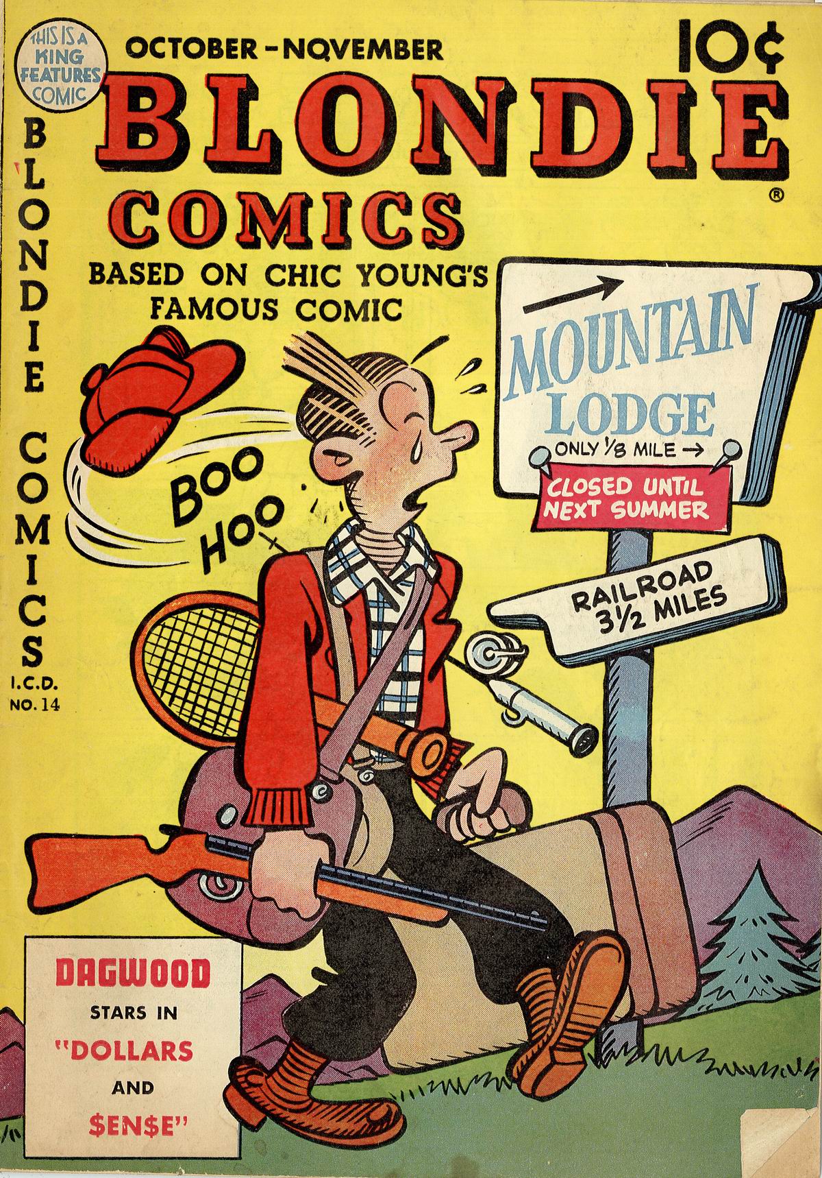 Read online Blondie Comics (1947) comic -  Issue #14 - 1
