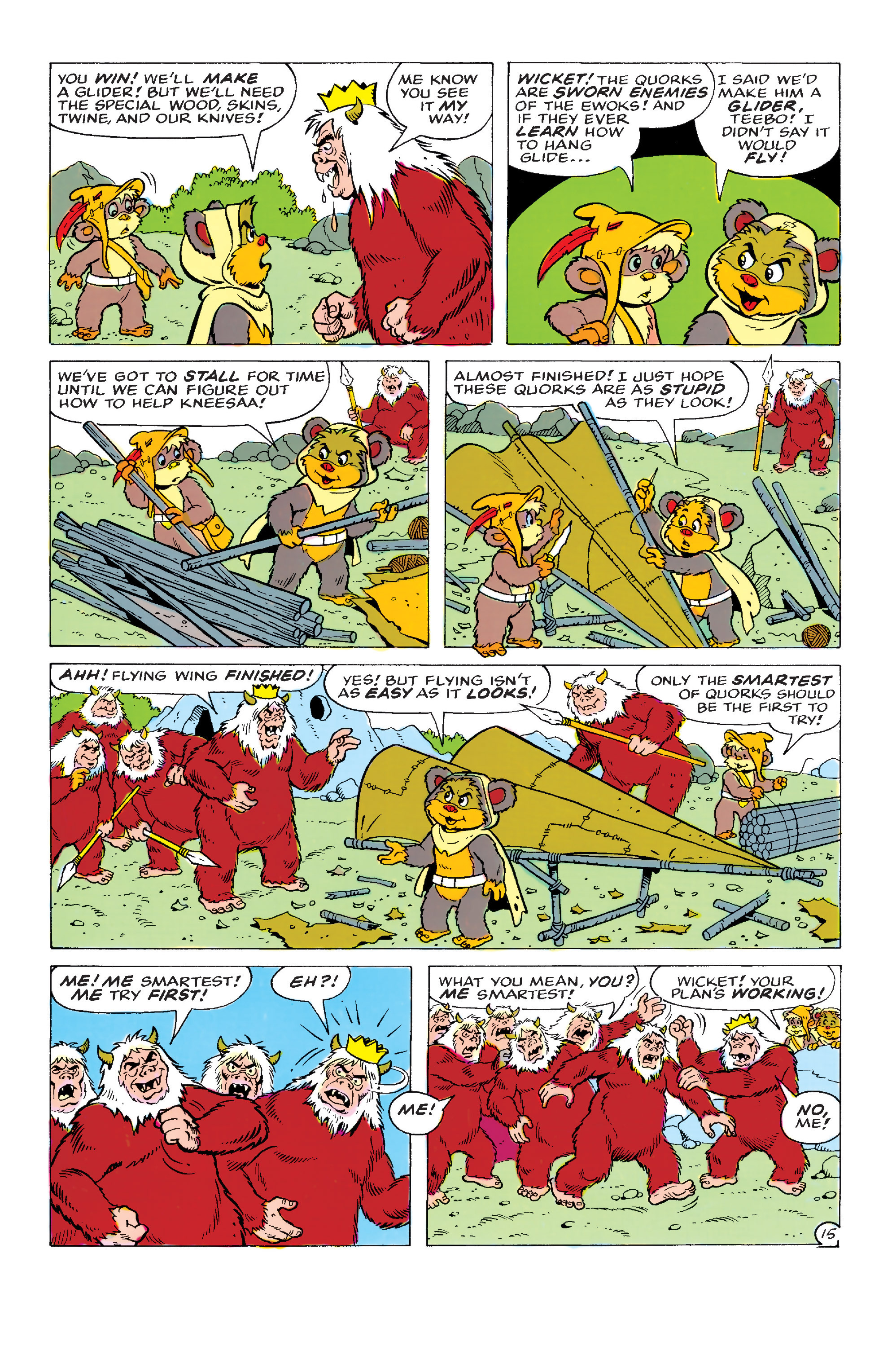 Read online Ewoks comic -  Issue #3 - 16