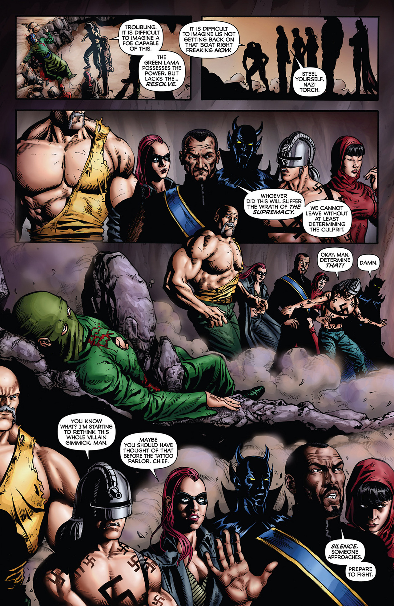 Read online Black Terror (2008) comic -  Issue #13 - 17
