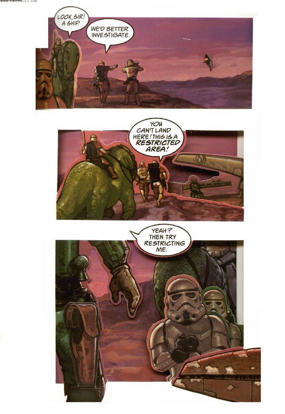 Read online Star Wars: Battle of the Bounty Hunters comic -  Issue # Full - 8