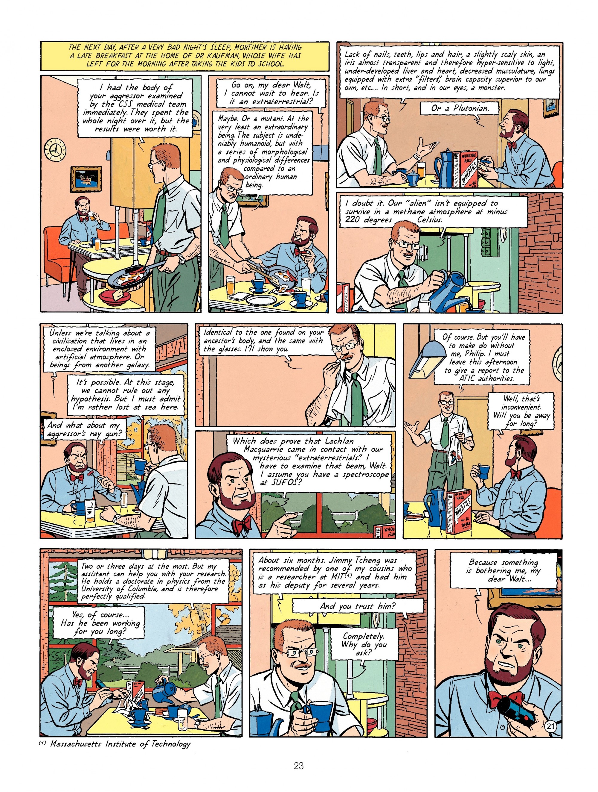 Read online Blake & Mortimer comic -  Issue #5 - 23