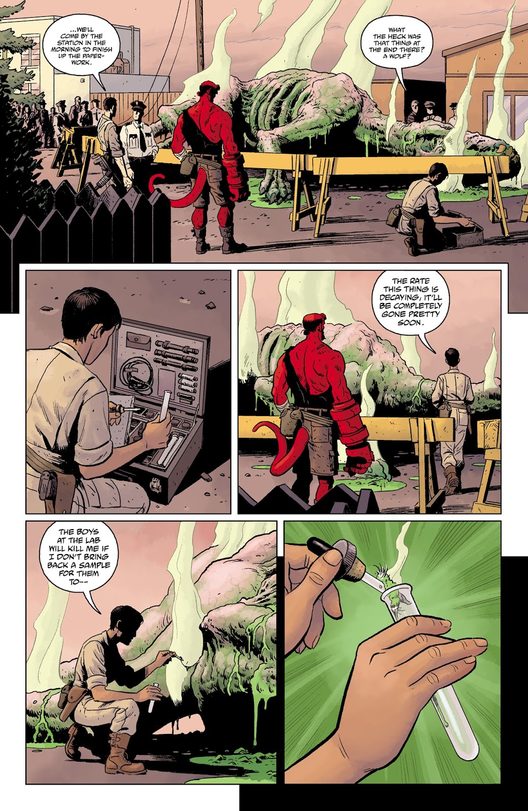 Hellboy and the B.P.R.D.: 1953 - Beyond the Fences issue 3 - Page 17