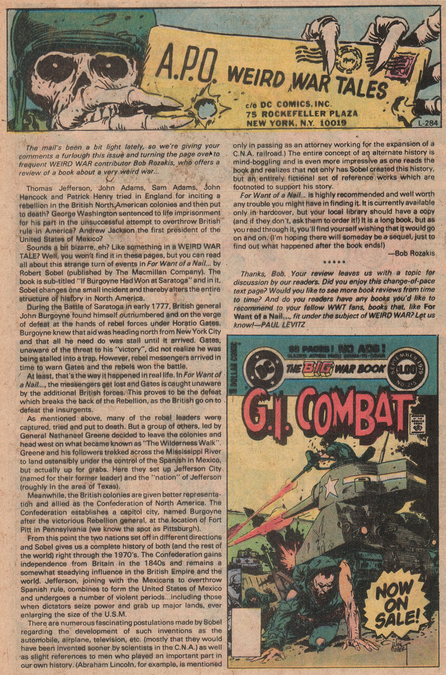 Read online Weird War Tales (1971) comic -  Issue #78 - 16
