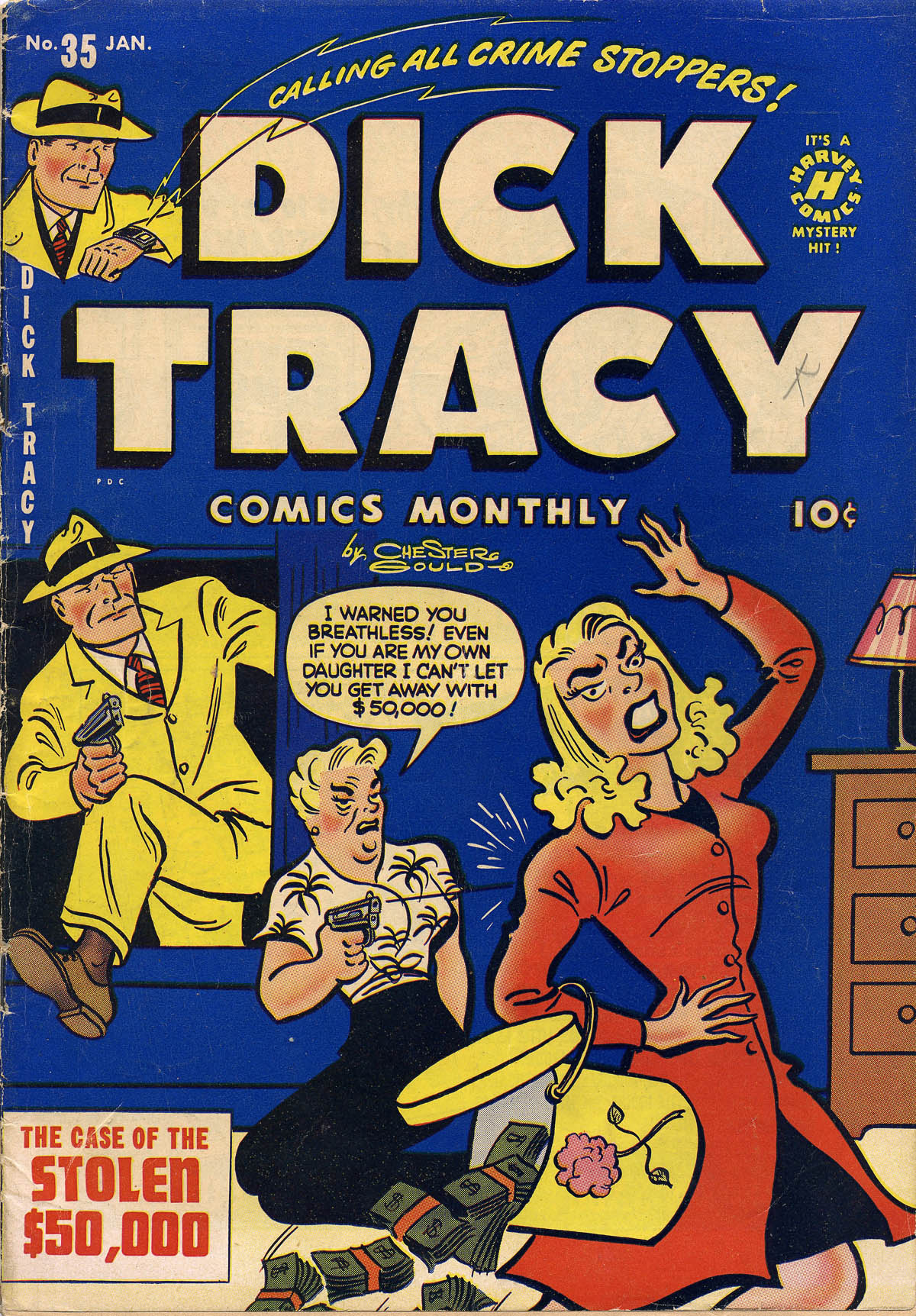 Read online Dick Tracy comic -  Issue #35 - 1