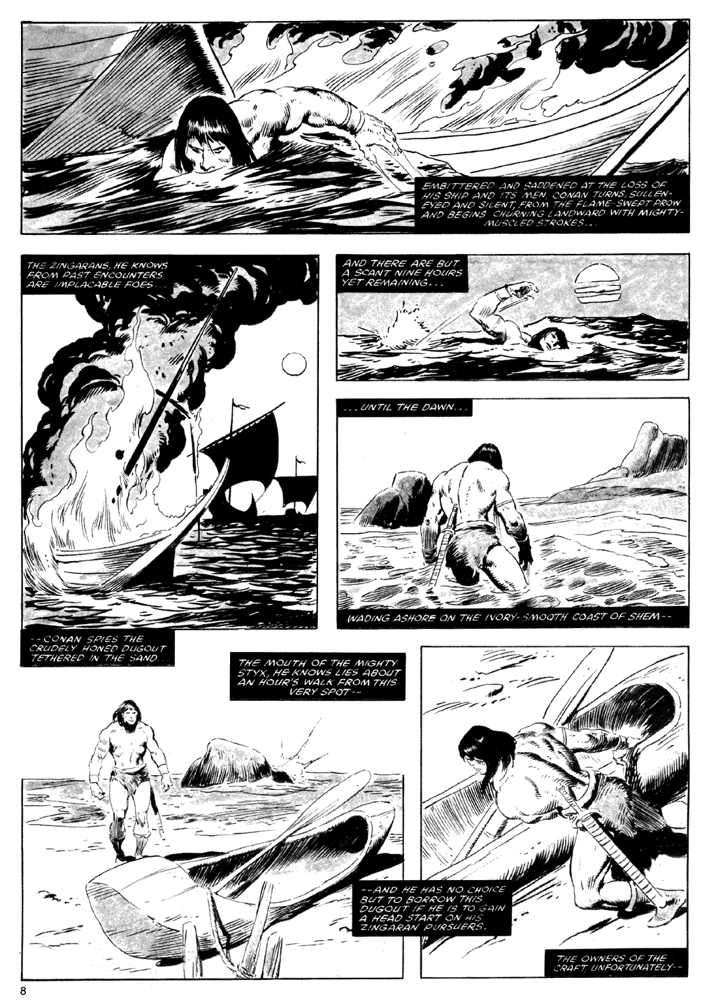 The Savage Sword Of Conan issue 73 - Page 8