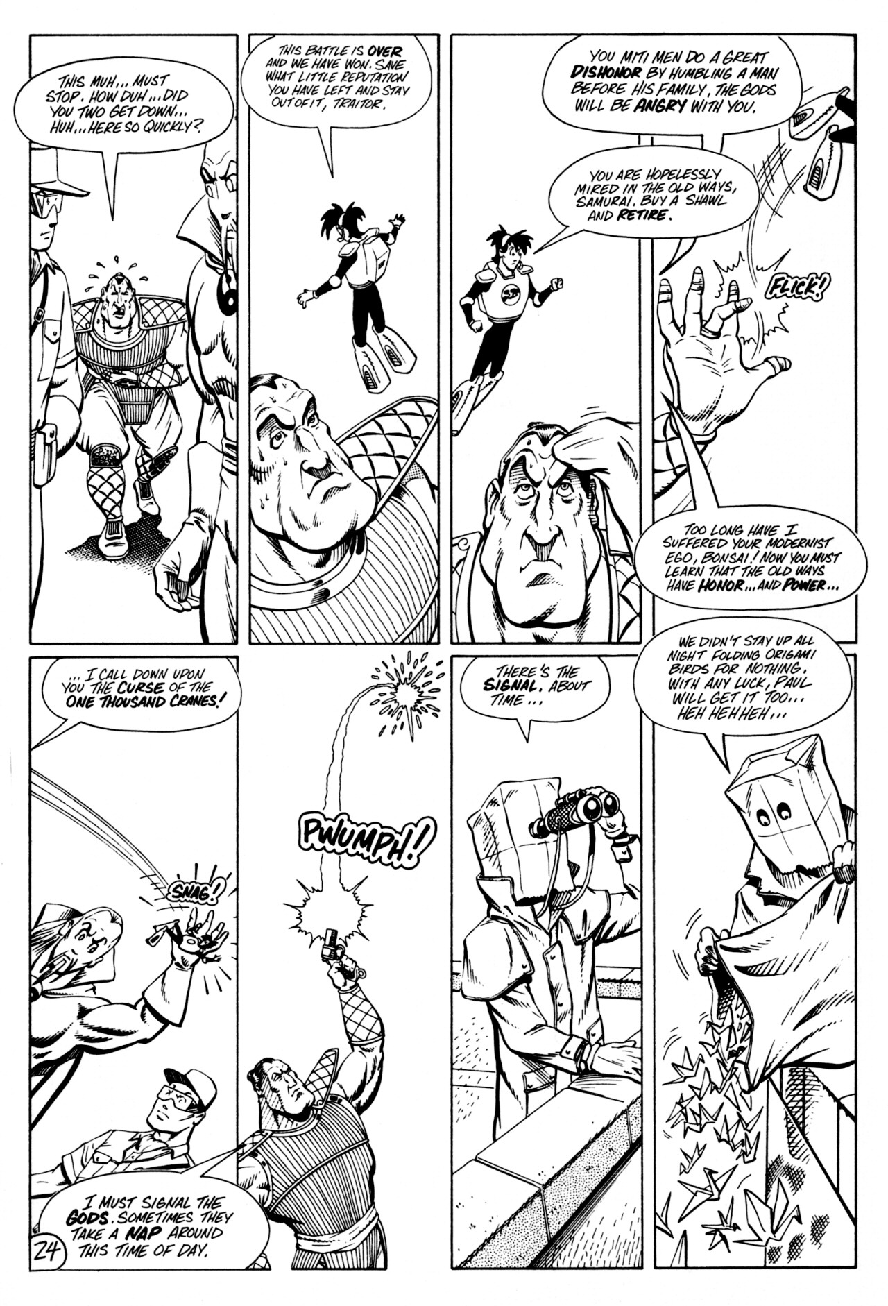 Read online Paul the Samurai (1992) comic -  Issue #2 - 26