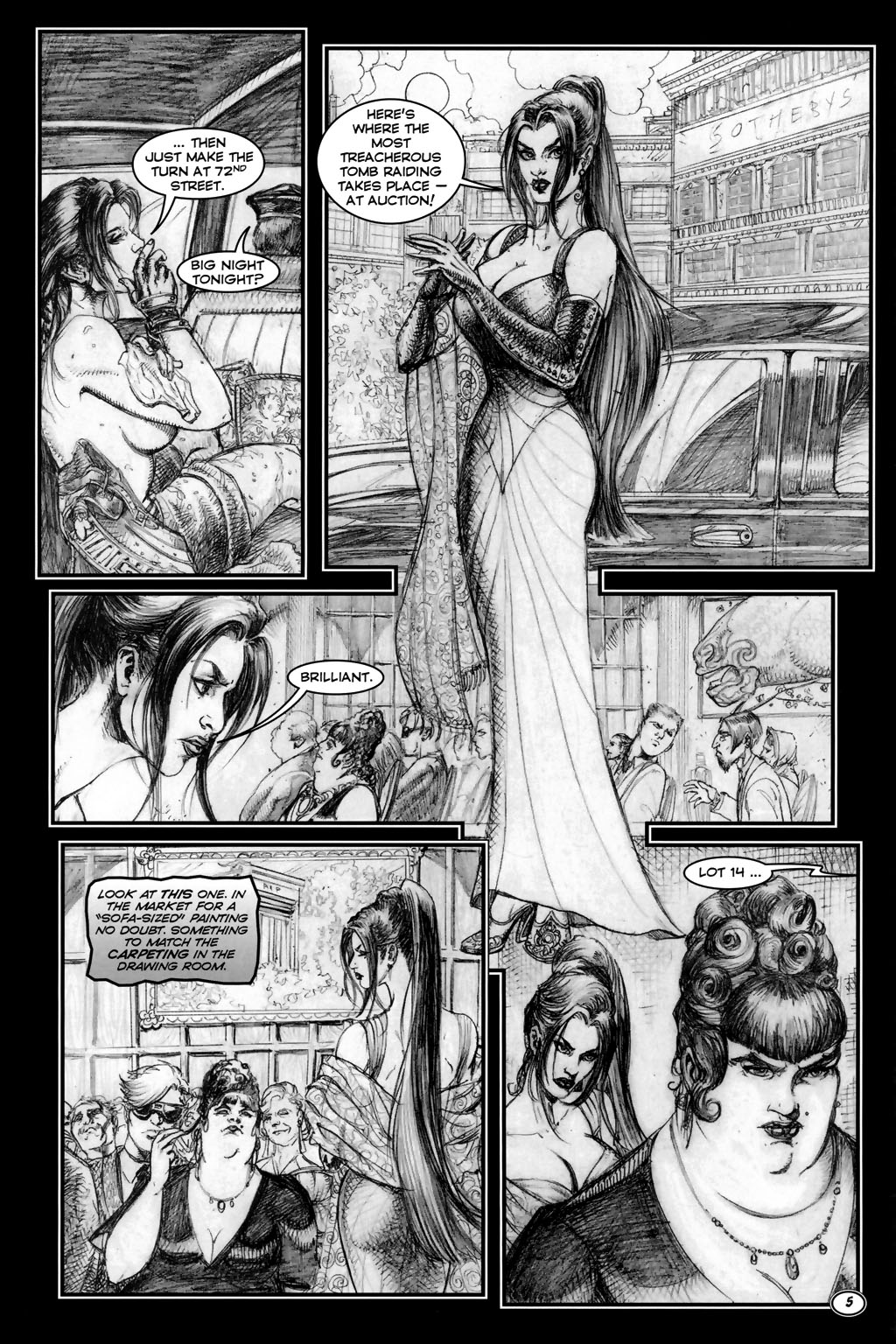 Read online Tomb Raider/Witchblade/Magdalena/Vampirella comic -  Issue # Full - 9