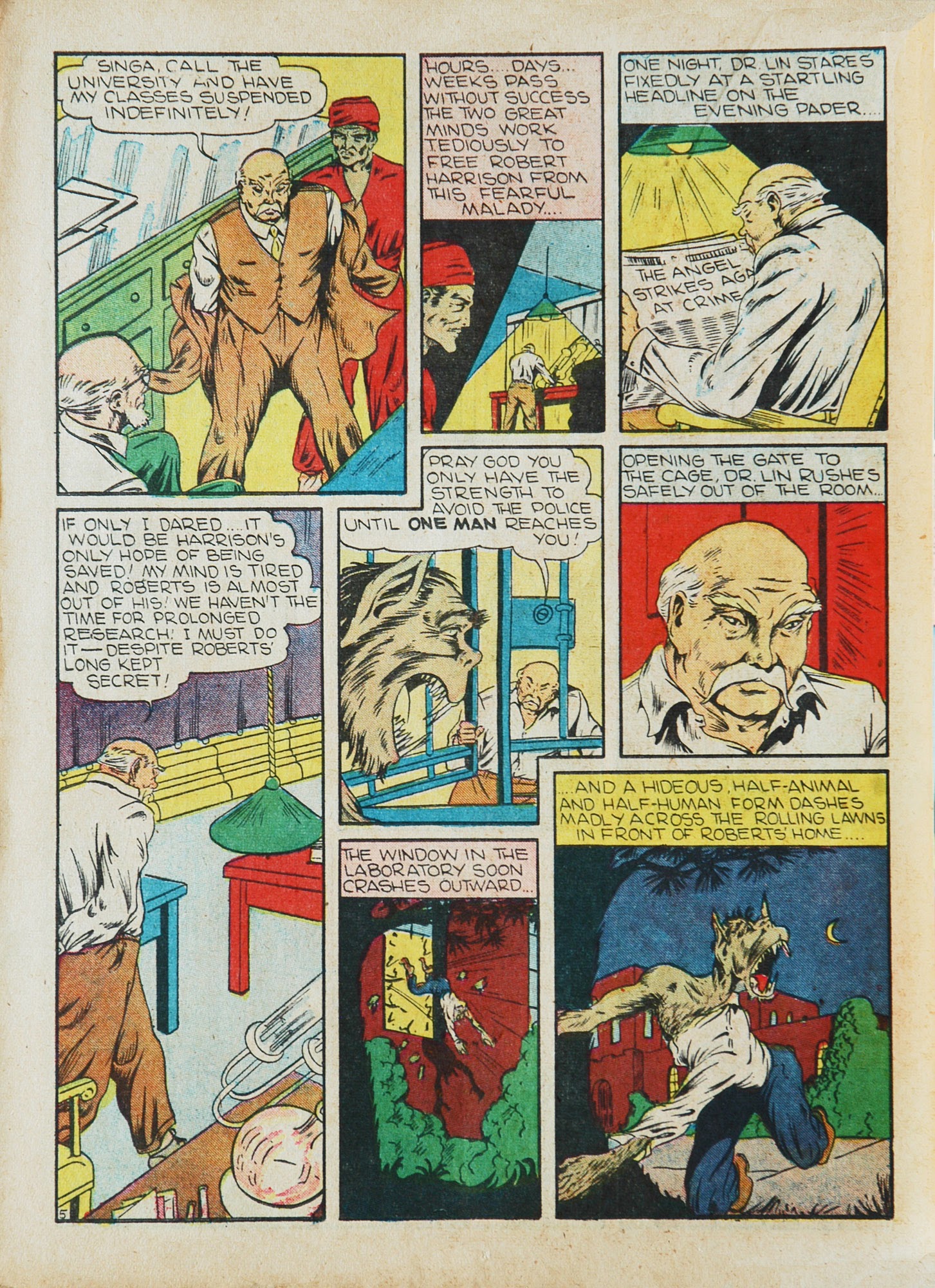 Read online Marvel Mystery Comics comic -  Issue #17 - 42