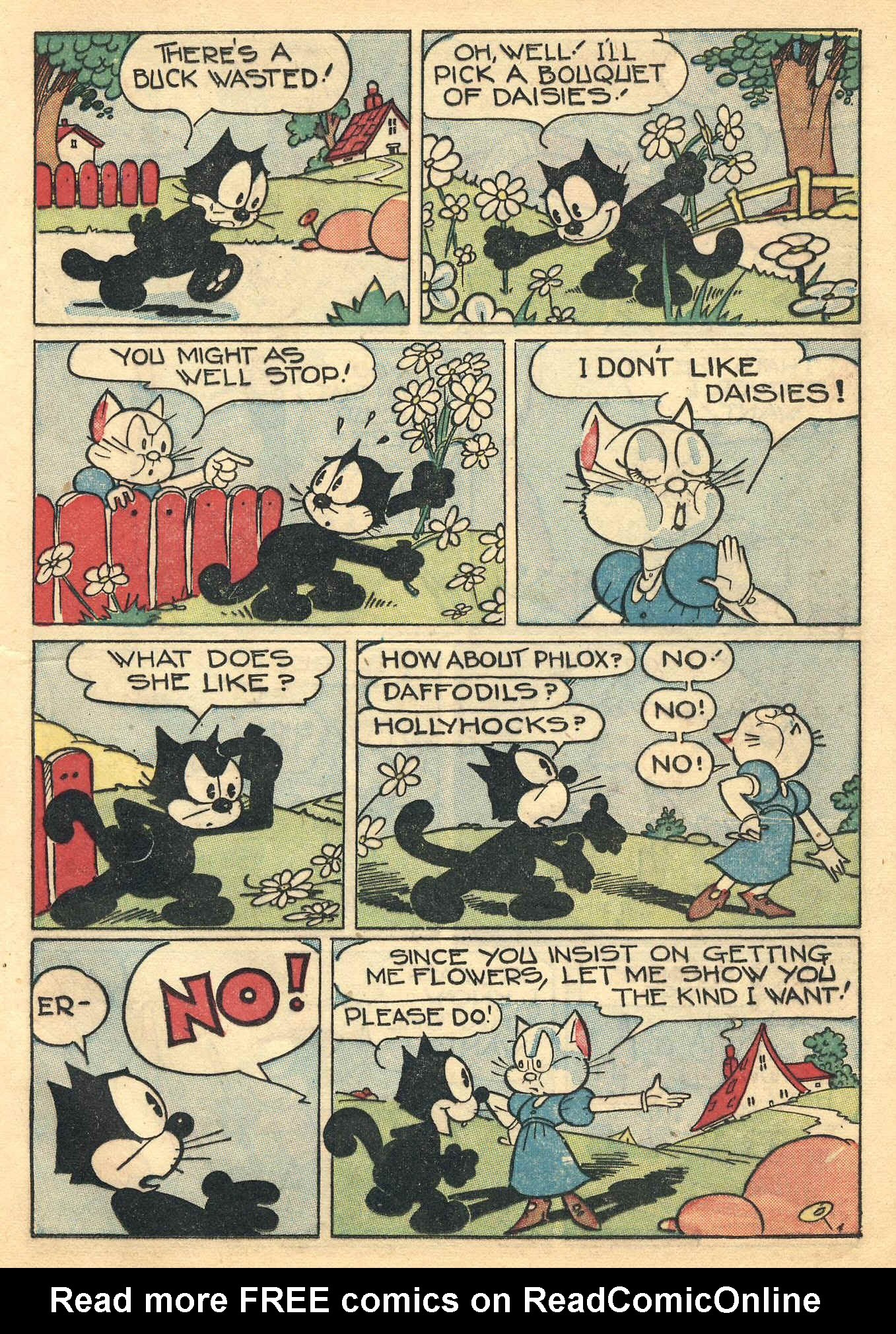 Read online Felix the Cat (1948) comic -  Issue #2 - 19