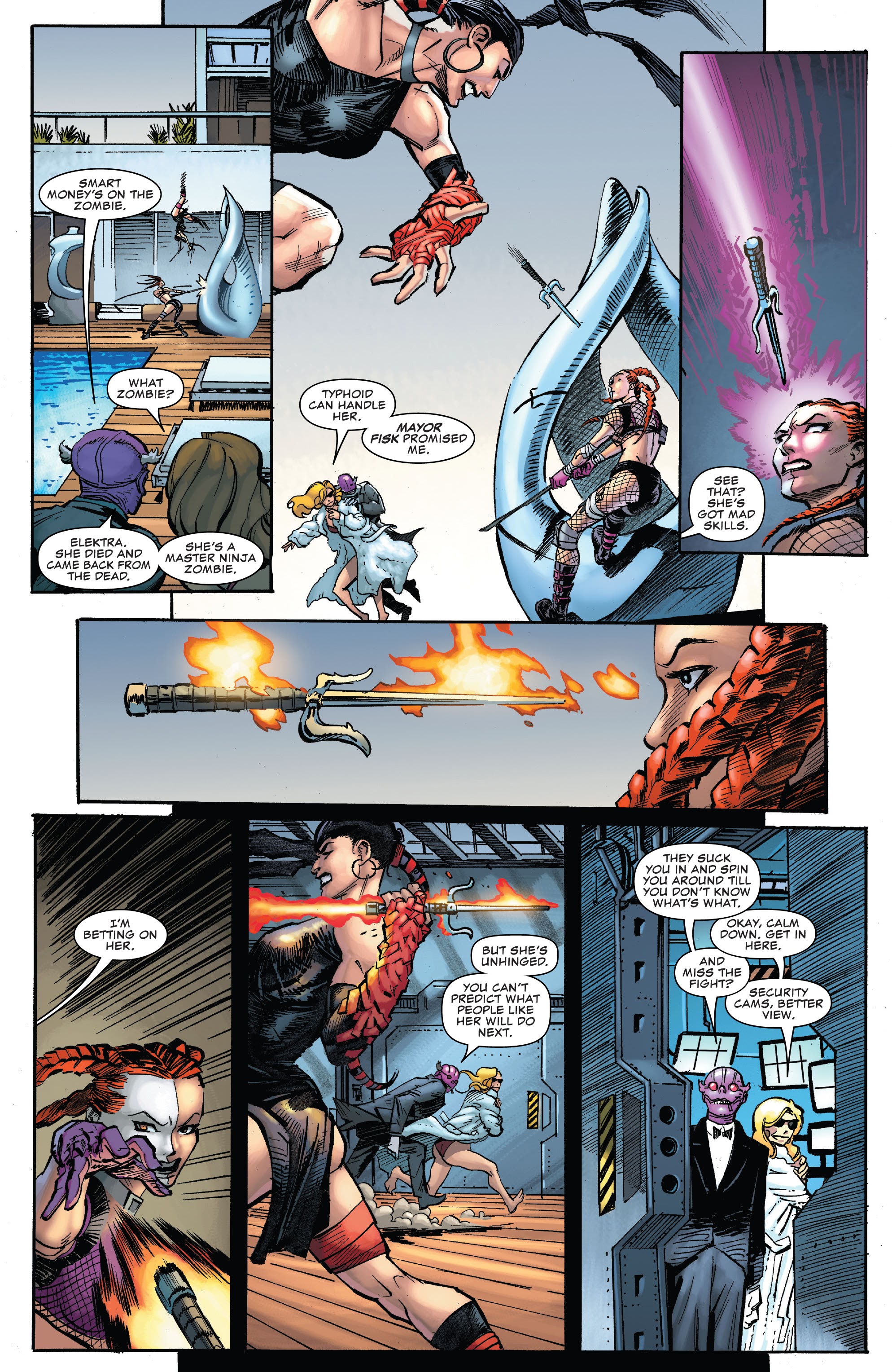Read online Elektra (2022) comic -  Issue # Full - 4