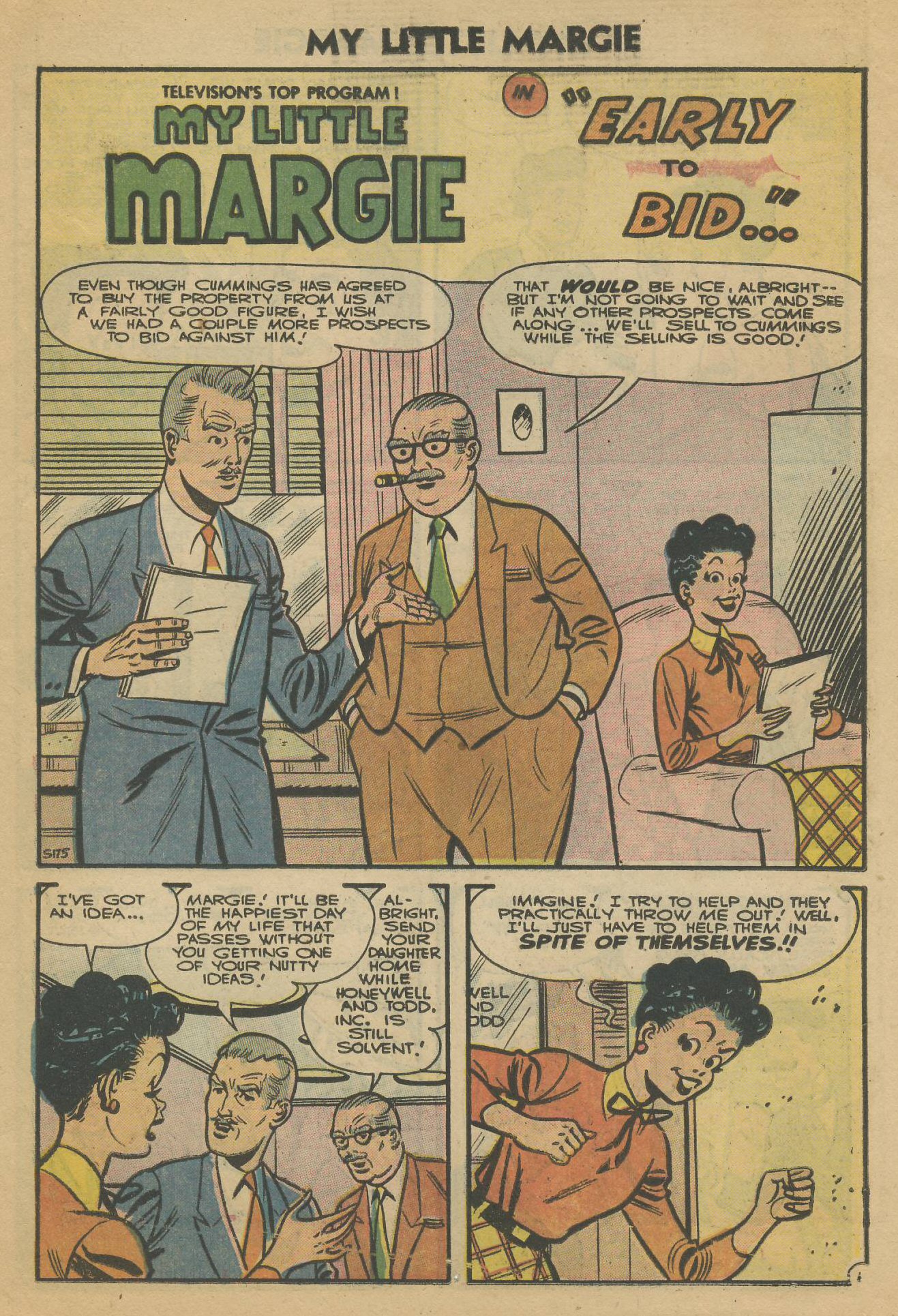 Read online My Little Margie (1954) comic -  Issue #12 - 11