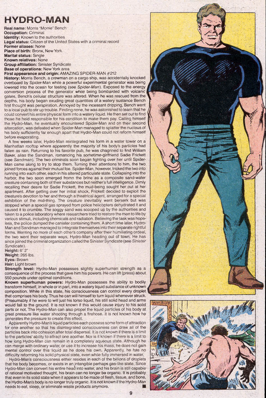 Read online The Official Handbook of the Marvel Universe Deluxe Edition comic -  Issue #6 - 11