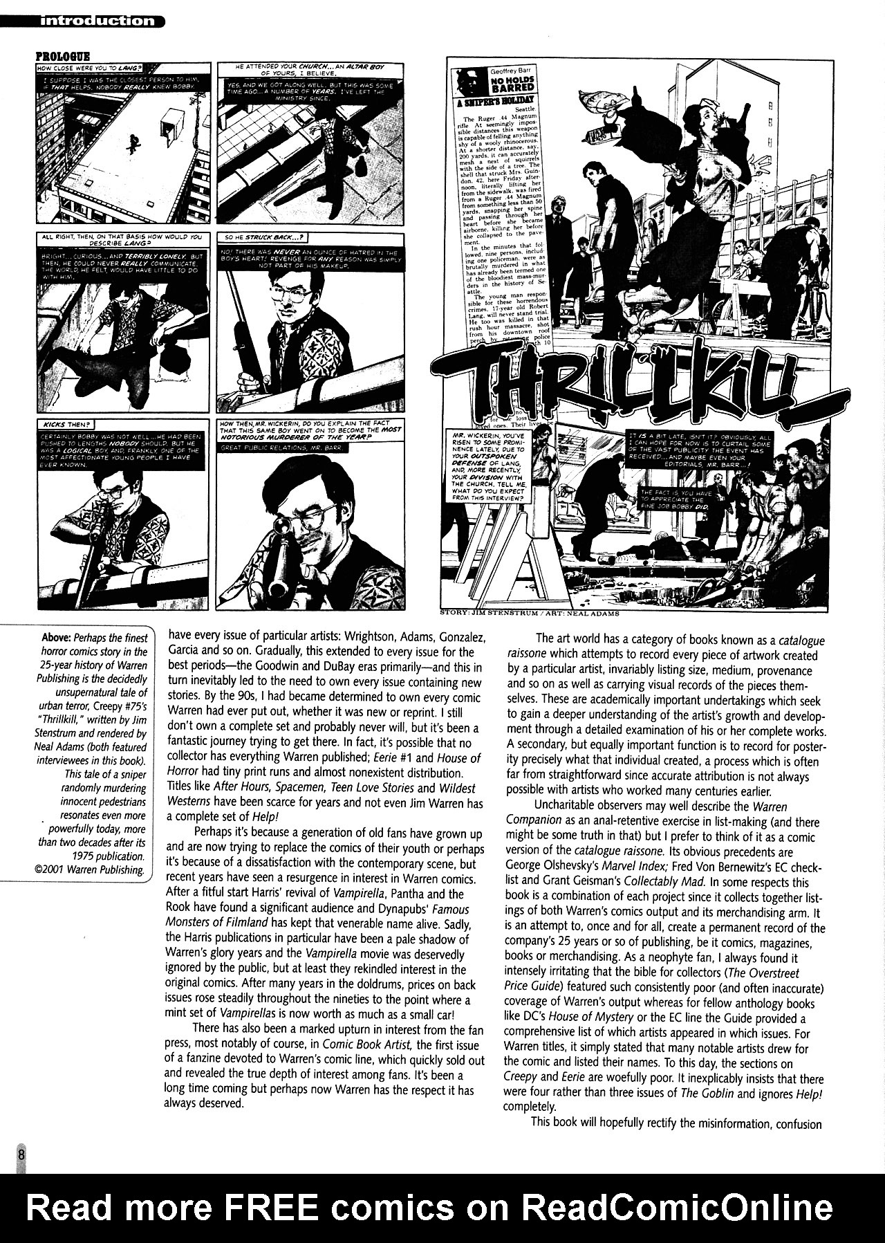 Read online Warren Companion comic -  Issue # TPB (Part 1) - 8