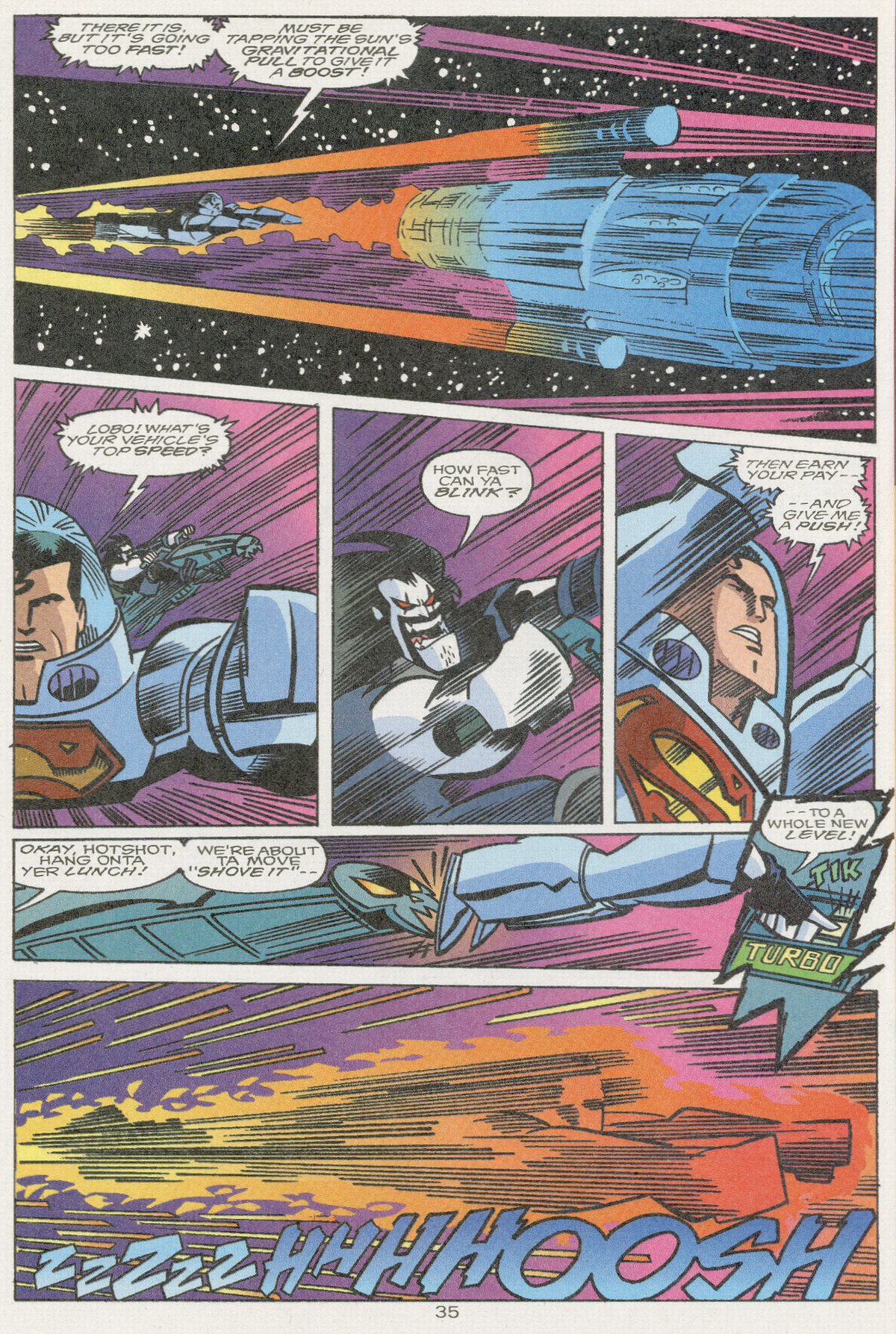Read online Superman Adventures comic -  Issue # _Special - Superman vs Lobo - 37