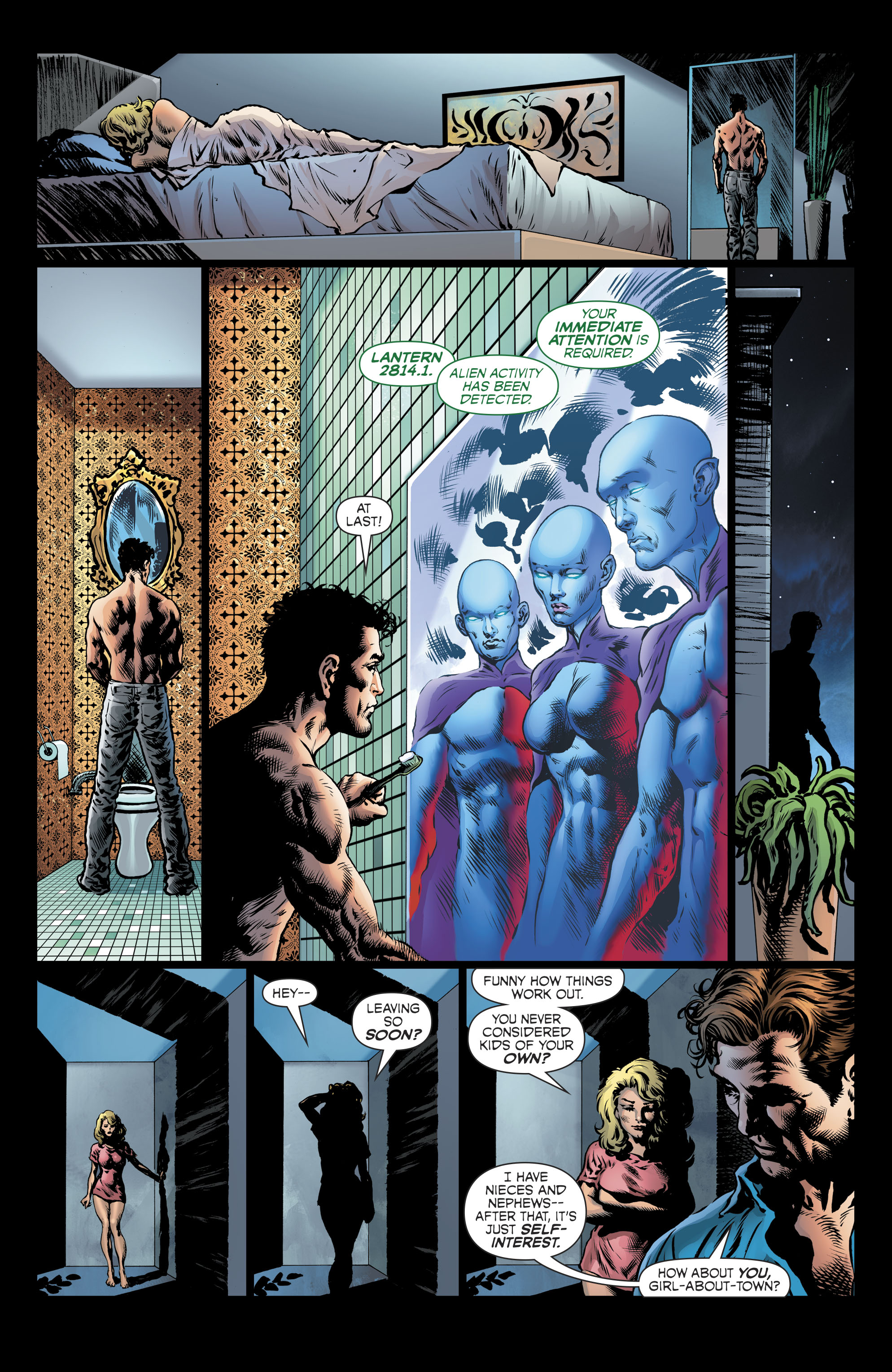 Read online The Green Lantern Season Two comic -  Issue #2 - 23
