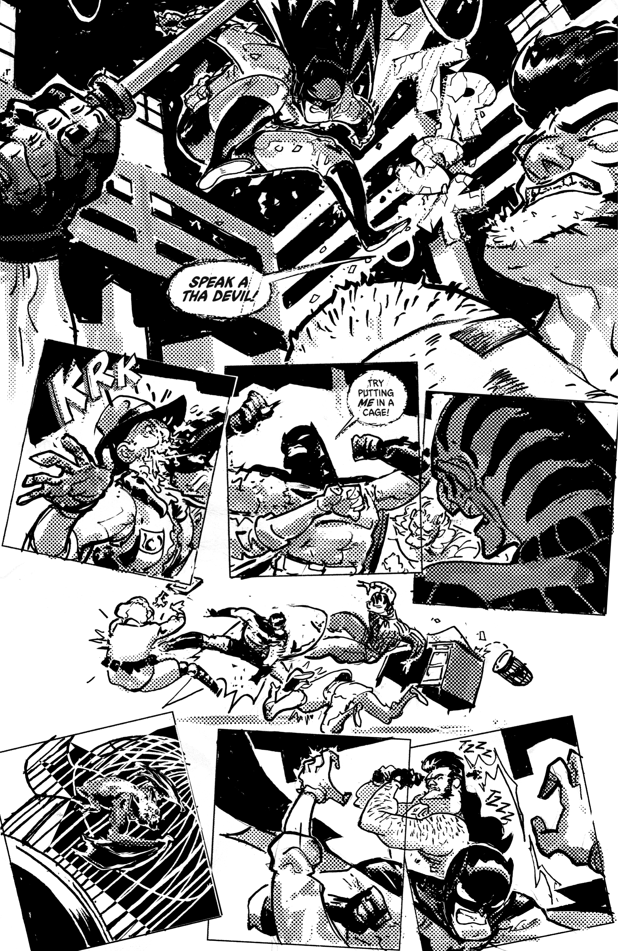 Read online Batman Black & White comic -  Issue #4 - 9