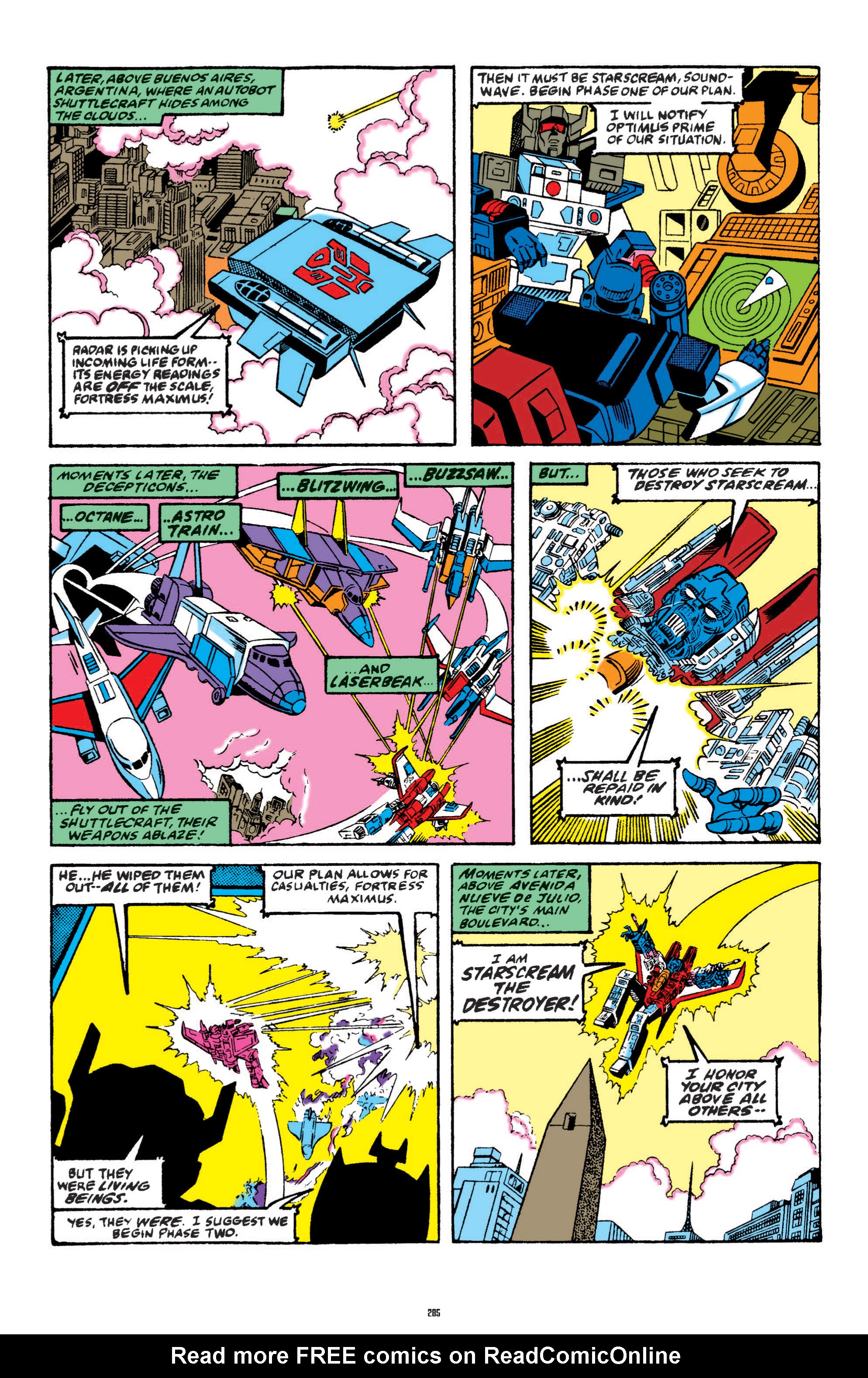 Read online The Transformers Classics comic -  Issue # TPB 4 - 286
