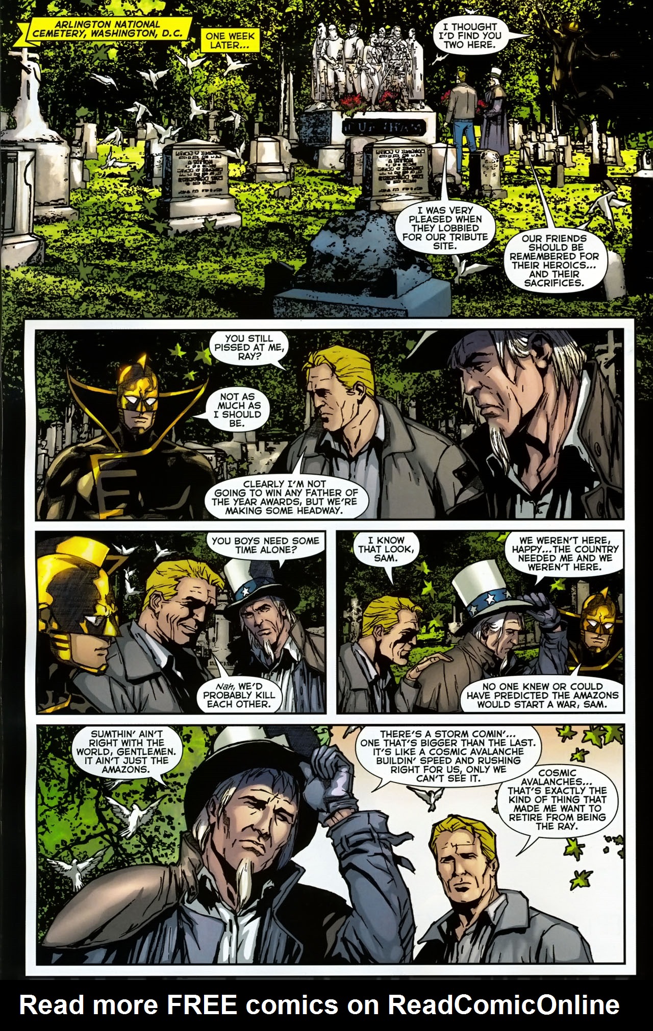 Read online Uncle Sam and the Freedom Fighters (2007) comic -  Issue #1 - 10